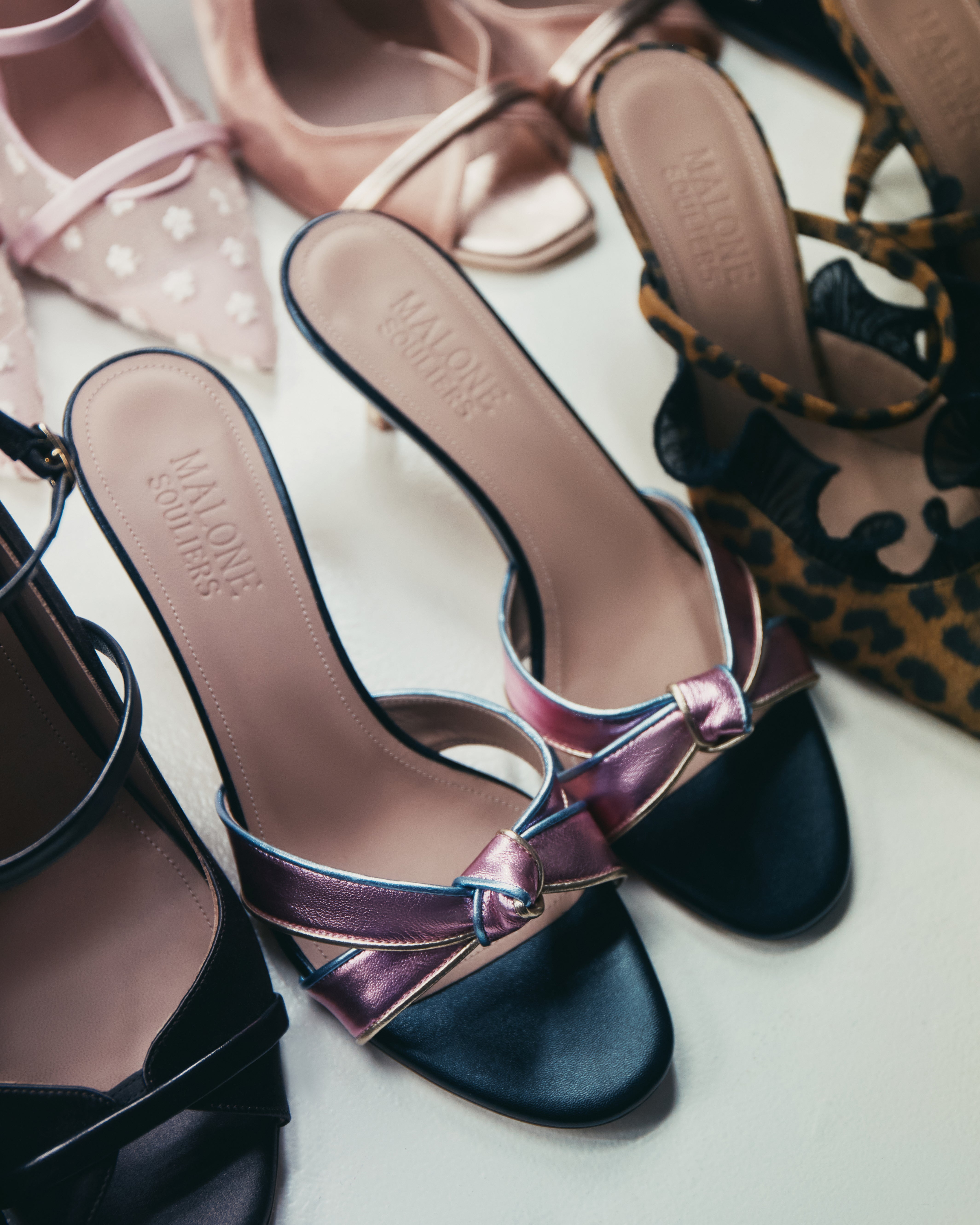 Vivien White Satin Clutch Bag | Malone Souliers