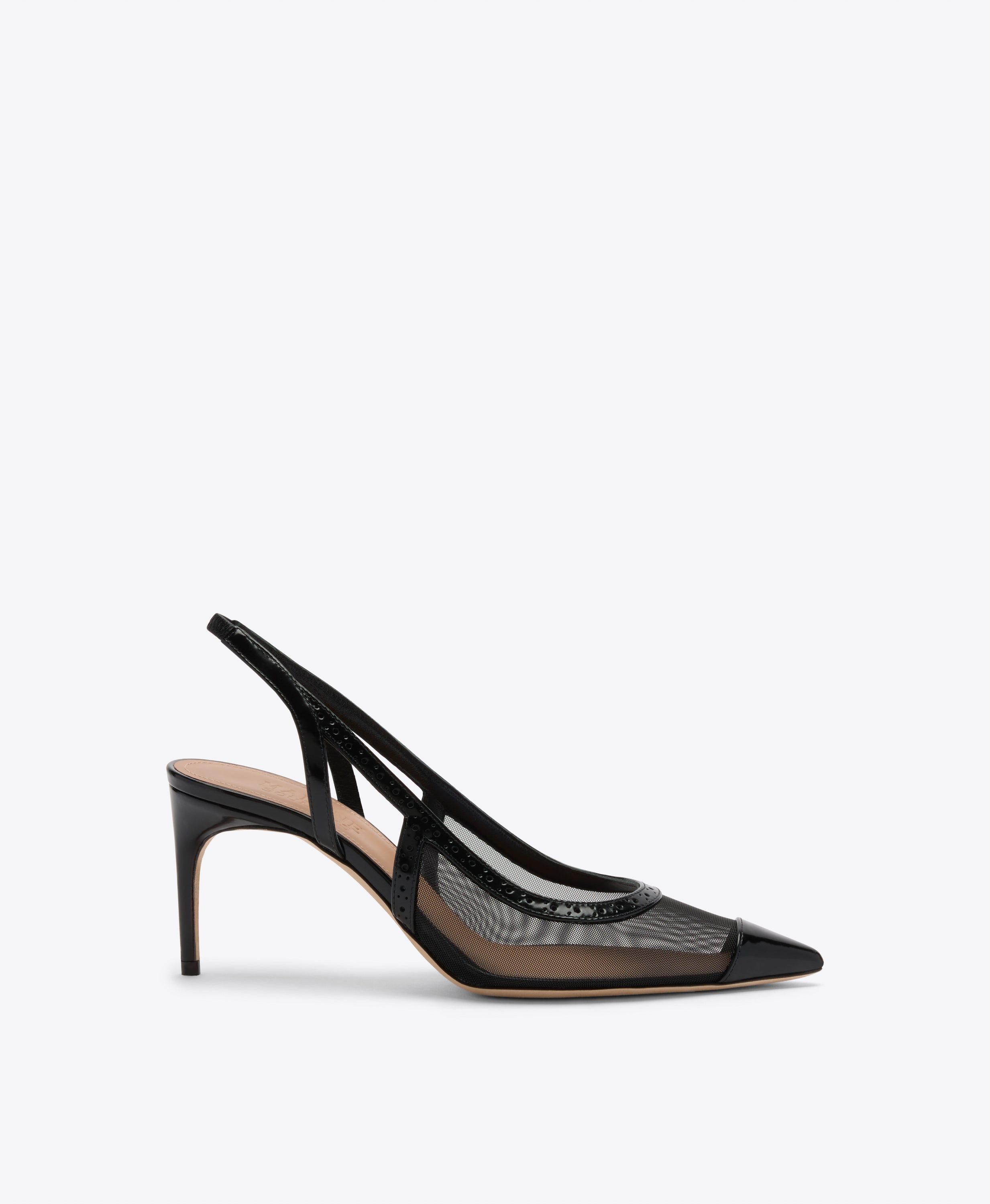 Aubrey 70 Mesh Slingbacks