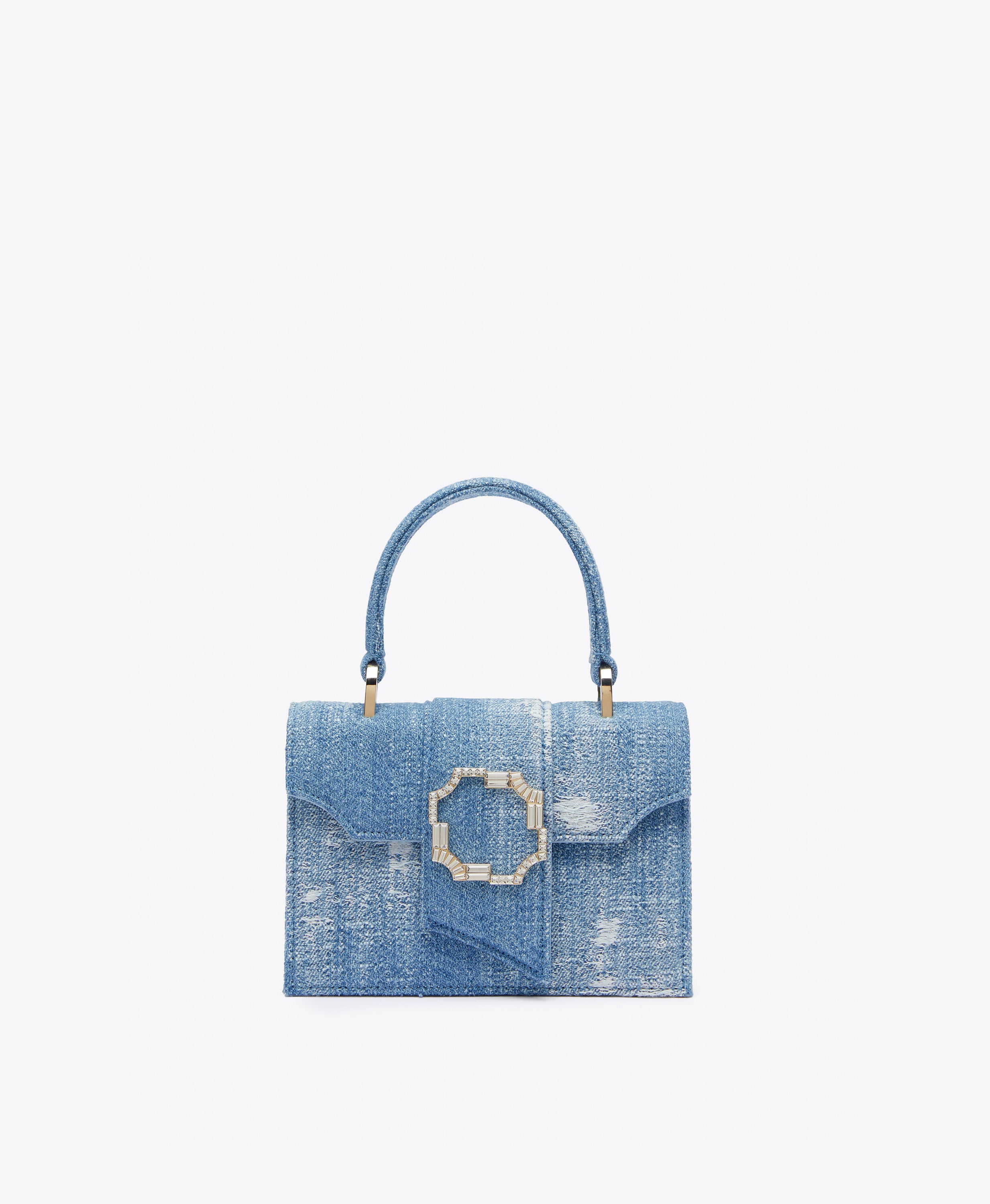 Audrey Denim Mini Handbag