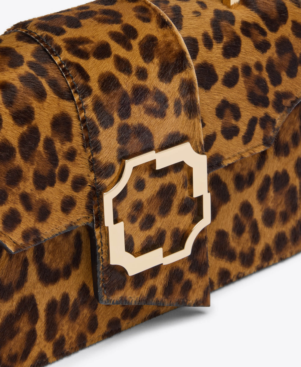 Audrey Leopard Mini Bag Malone Souliers
