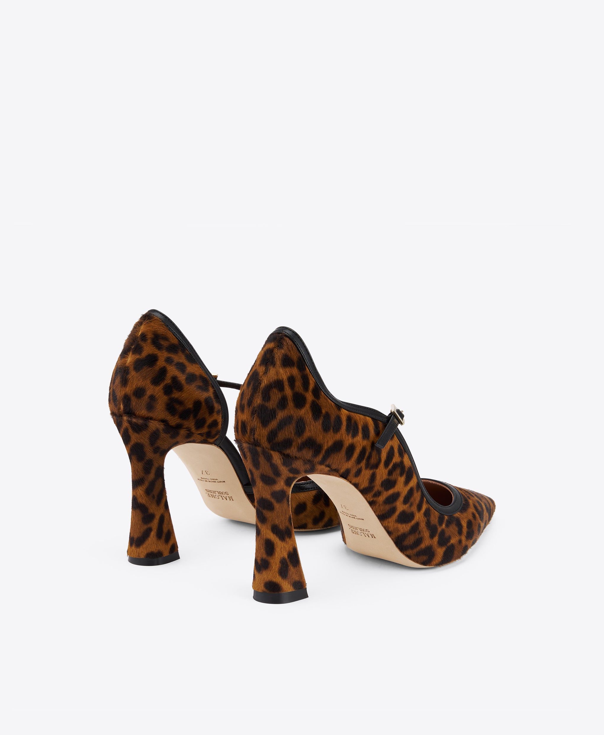Bettina 90 Leopard-print Calf Hair Pumps