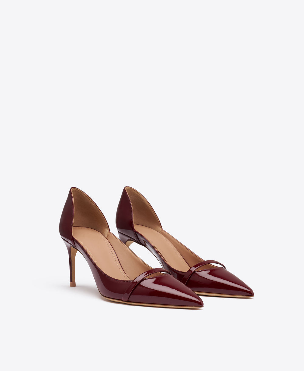 Crawford 70 Red Patent Pumps Malone Souliers
