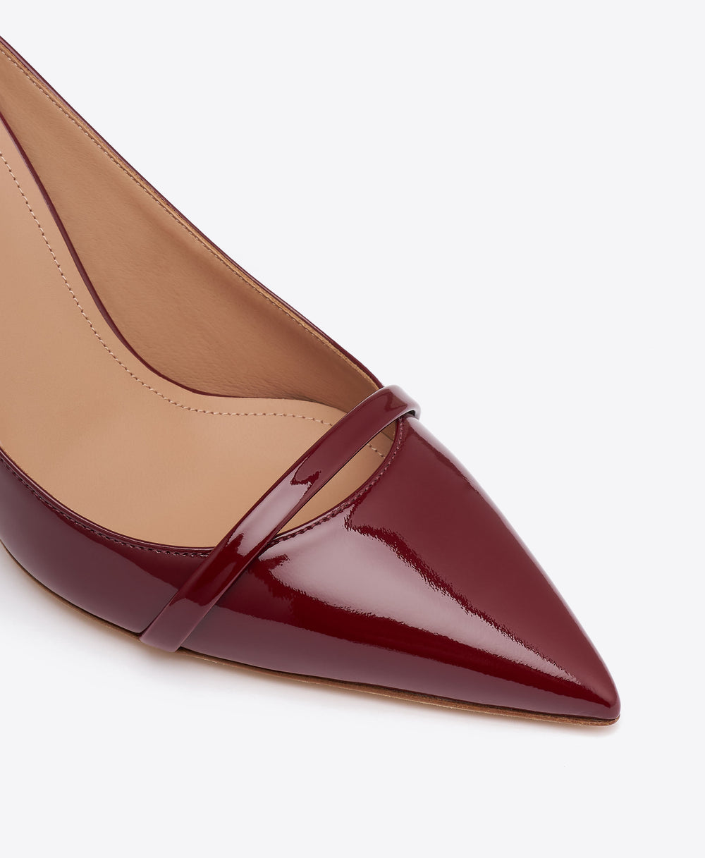 Crawford 70 Red Patent Pumps Malone Souliers