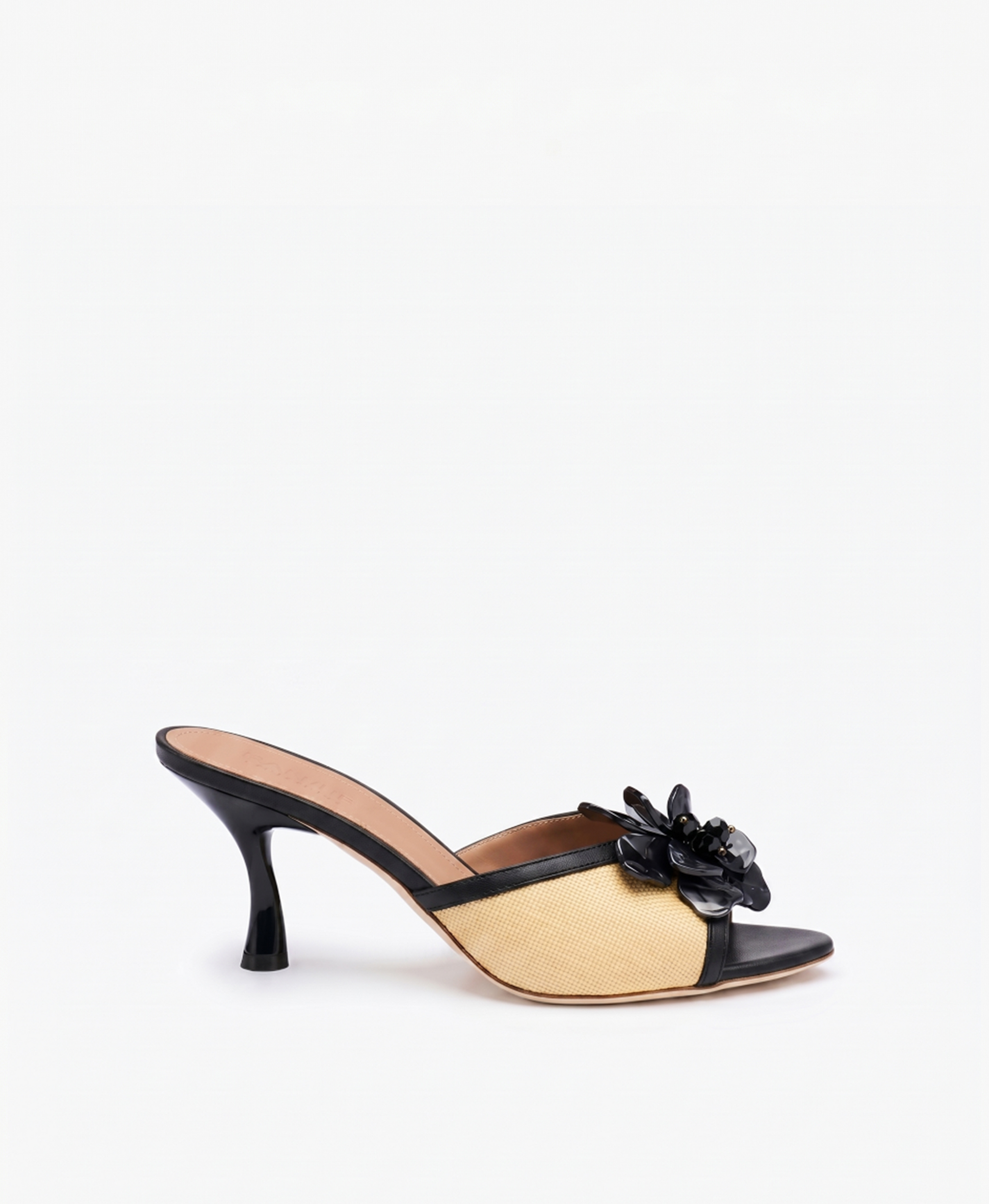 Cyd 70 Beige Raffia Sandals
