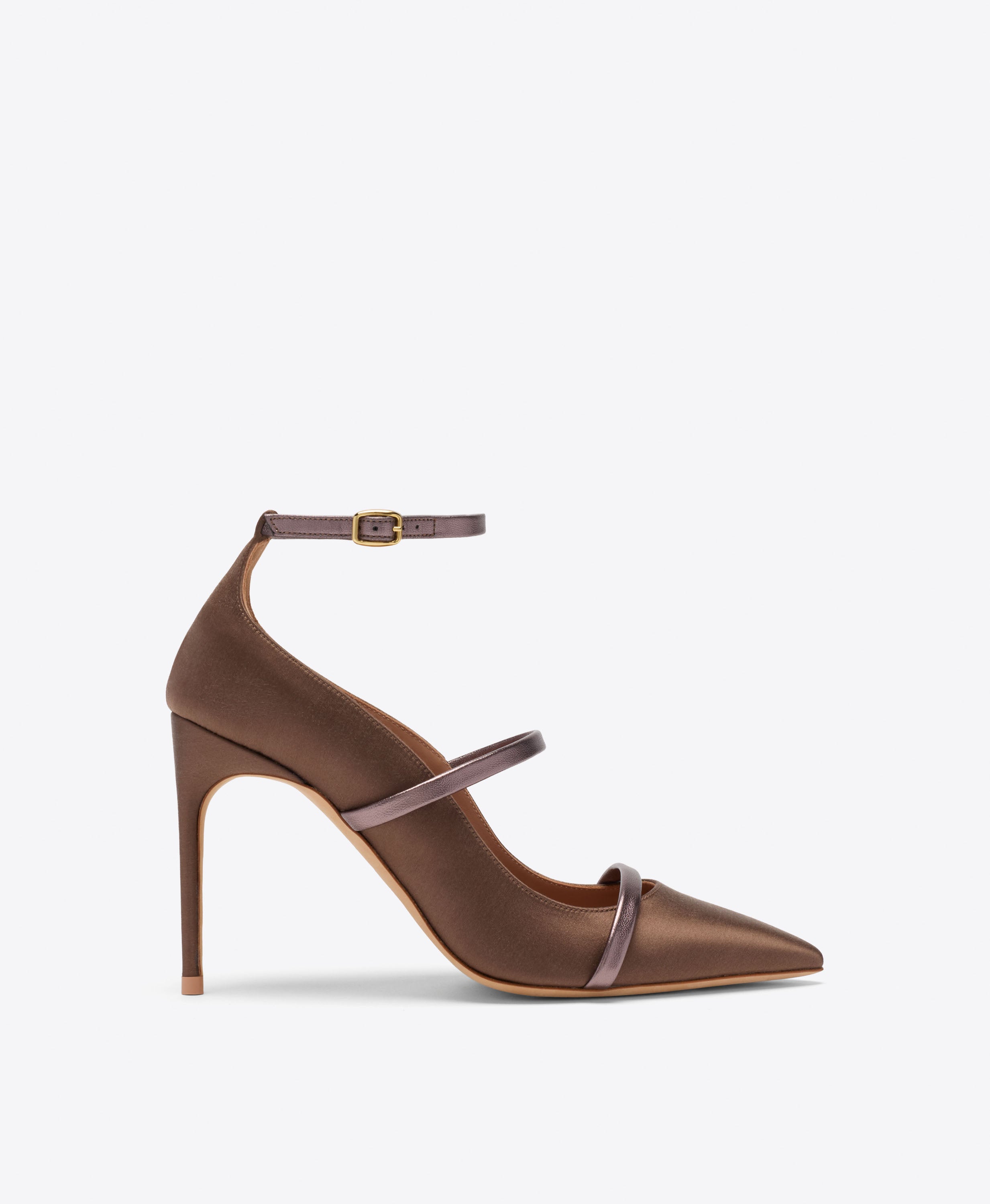 Diaz 90 Satin Heeled Pumps