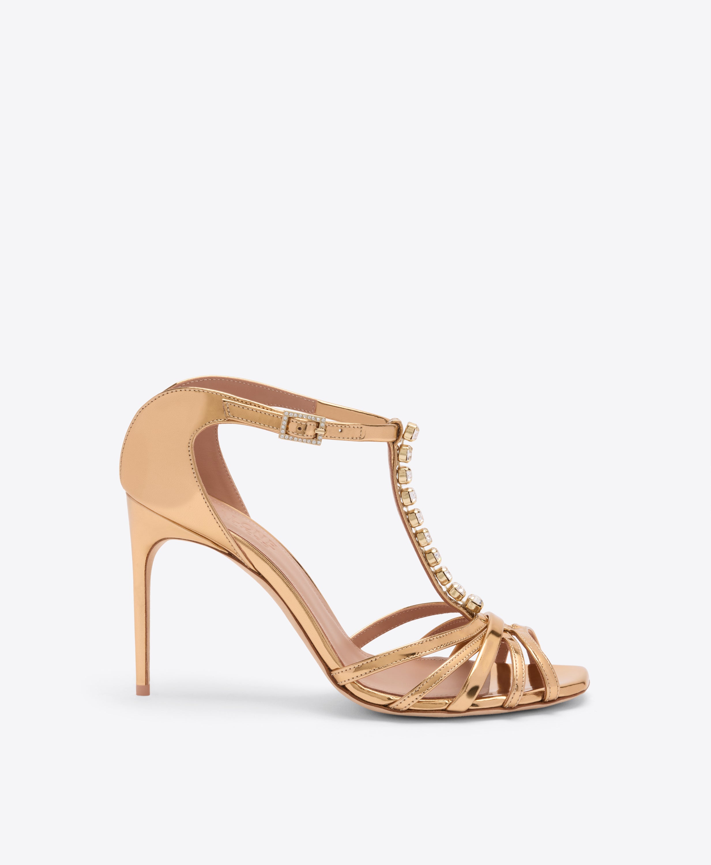 Erika 90 Leather Heeled Sandals