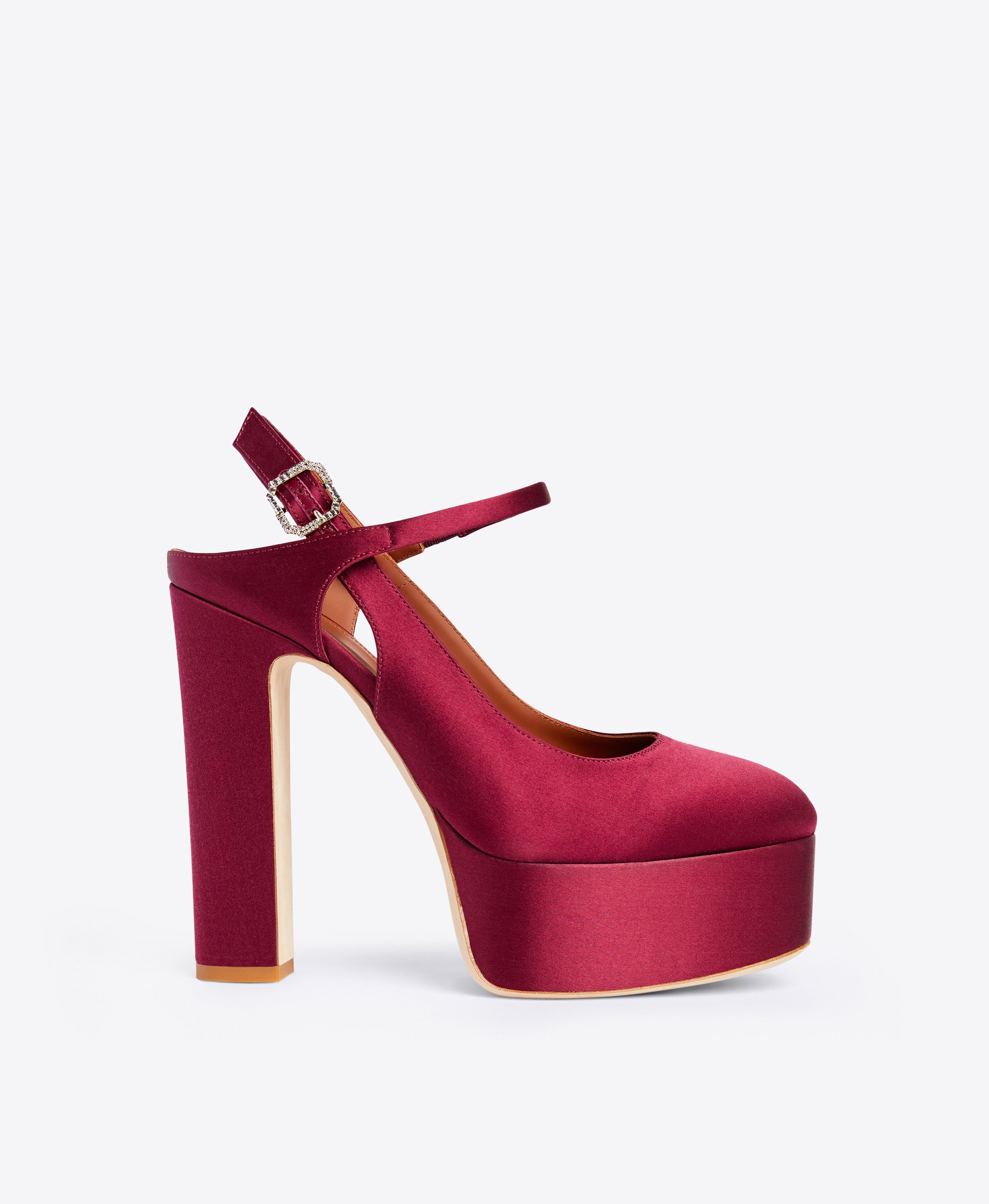 Ilenia 130 Satin Slingbacks