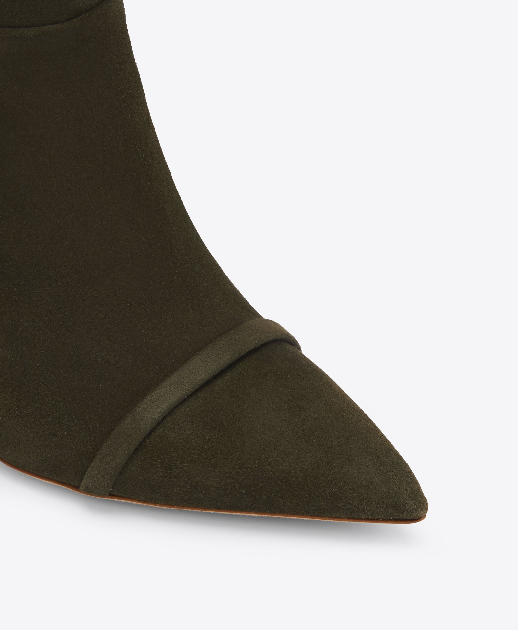 Isley 70 Olive Suede Tall Boots Malone Souliers