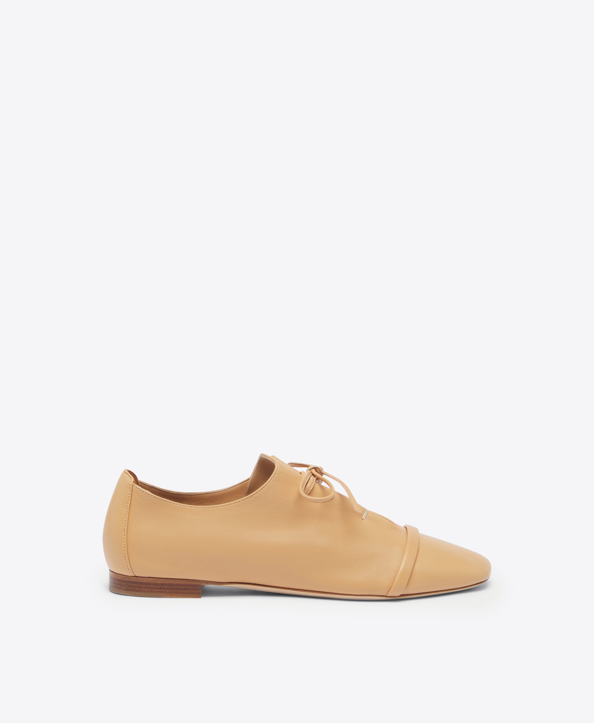 Malone Souliers Jean Sepia Leather Flat Loafers