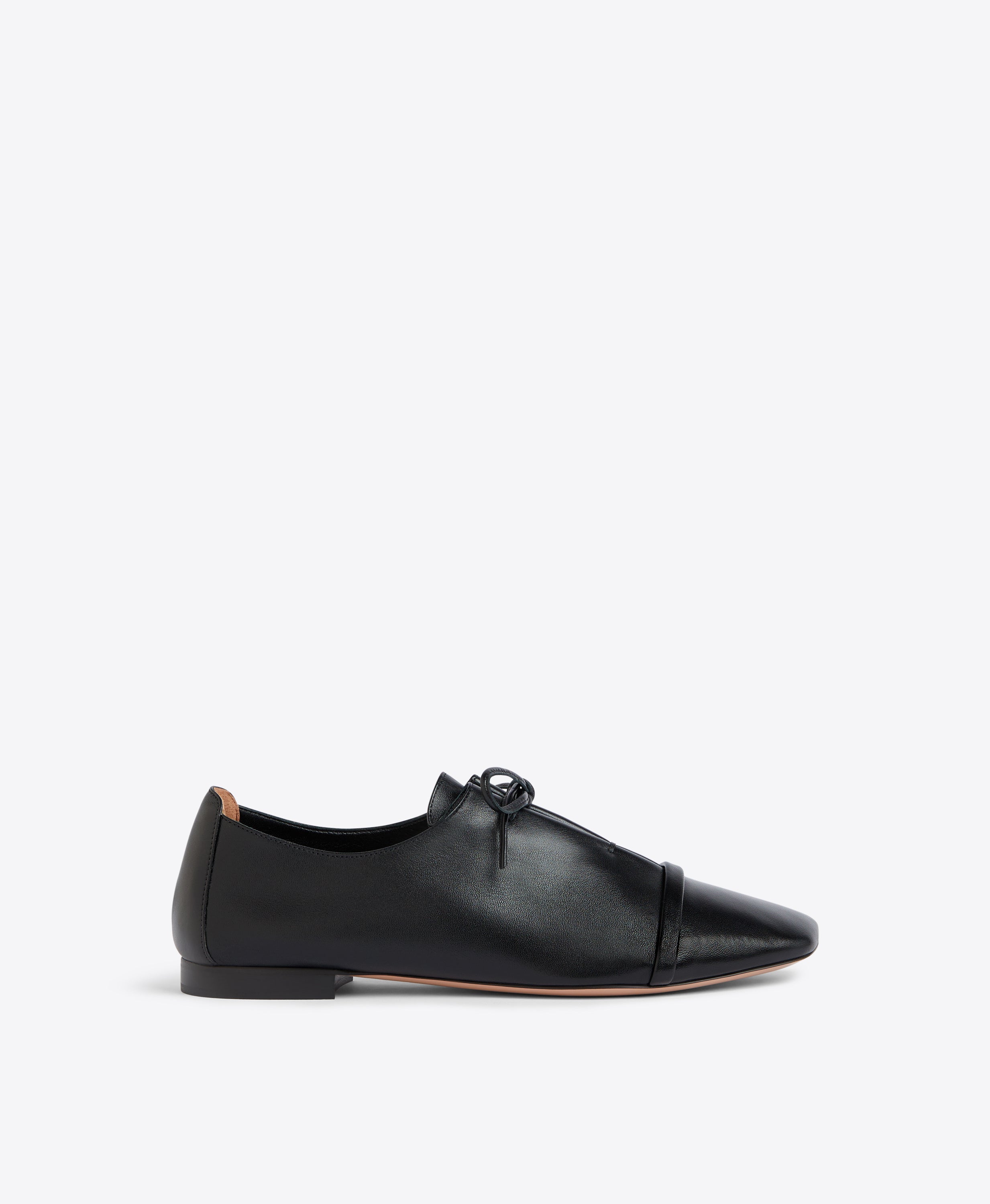 Jean Leather Flats