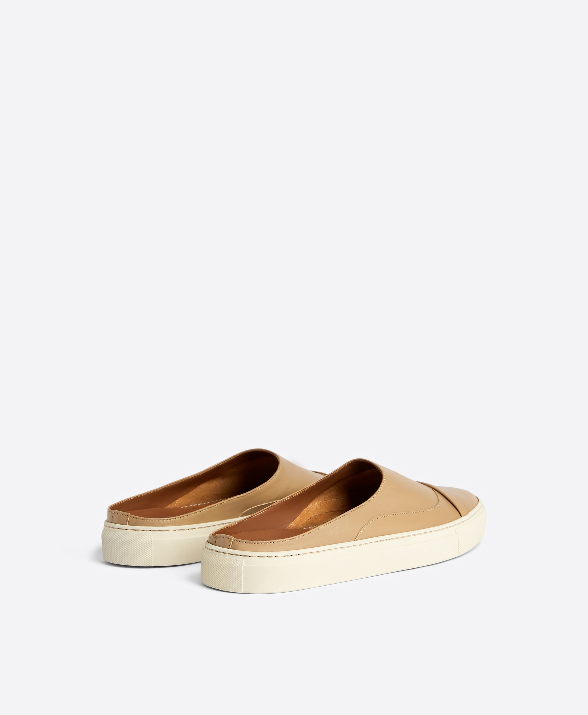 Men's Jesse Tan Leather Slides Malone Souliers