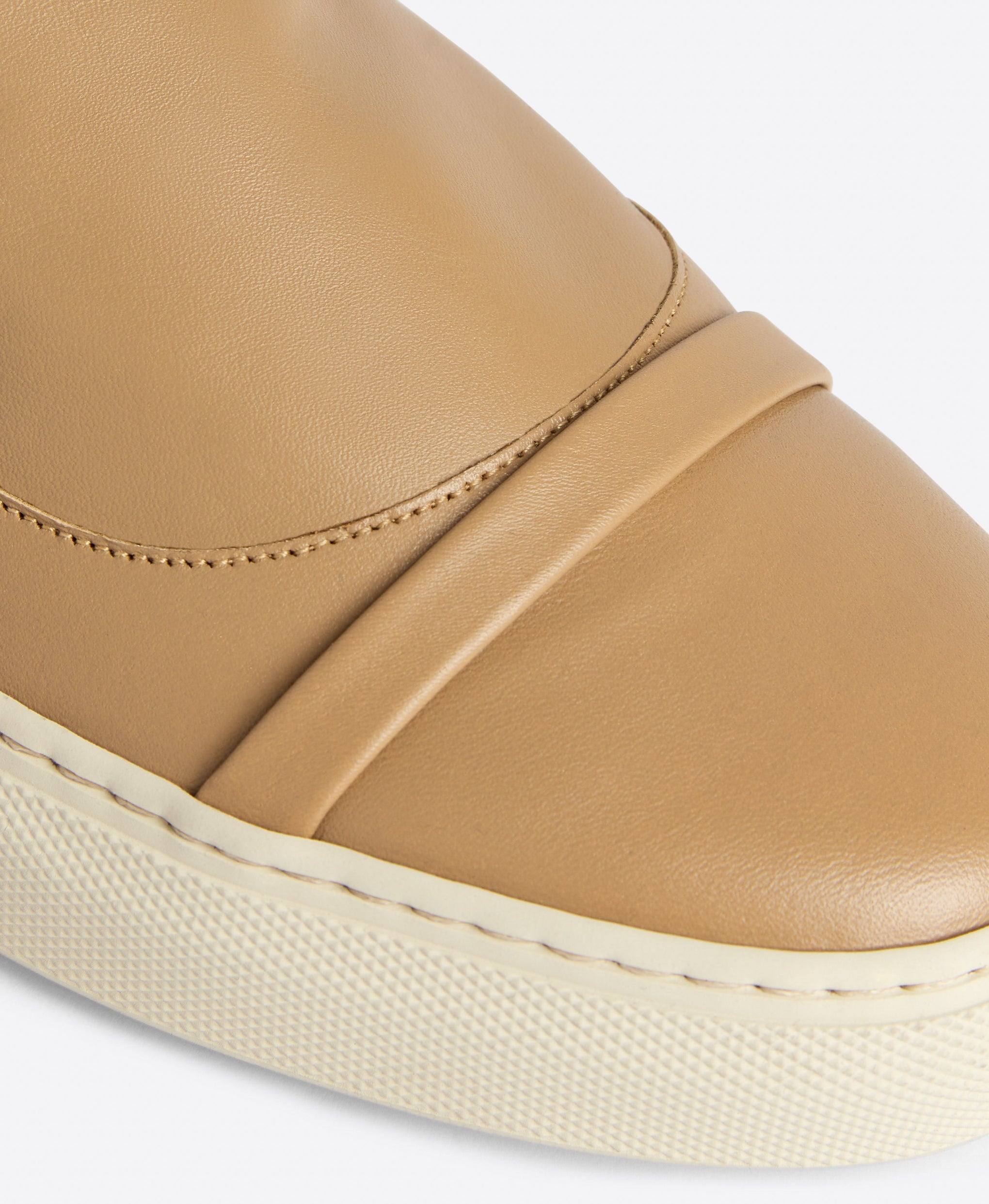 Men's Jesse Tan Leather Slides Malone Souliers
