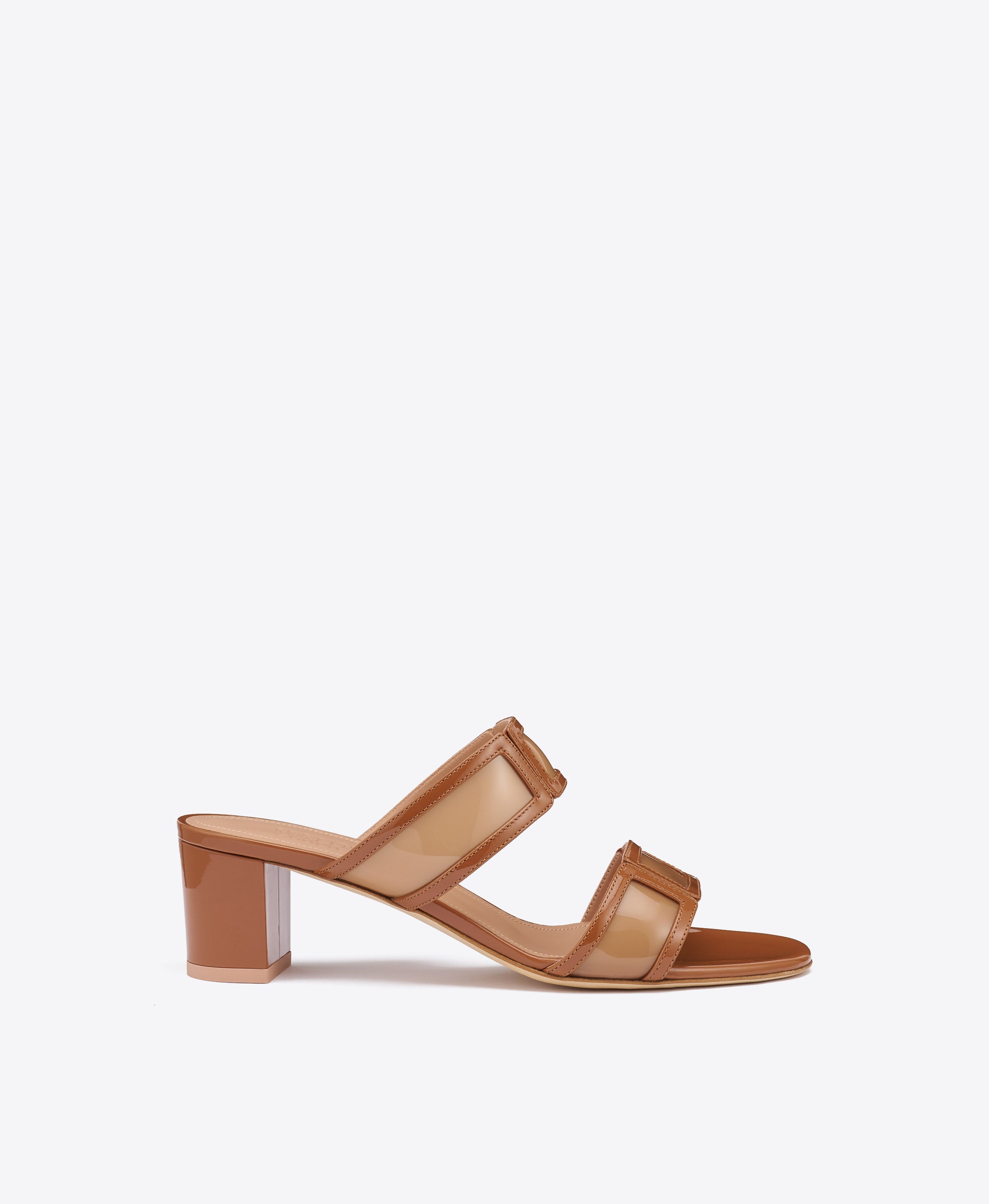 Loulou 45 Patent Leather PVC Sandals