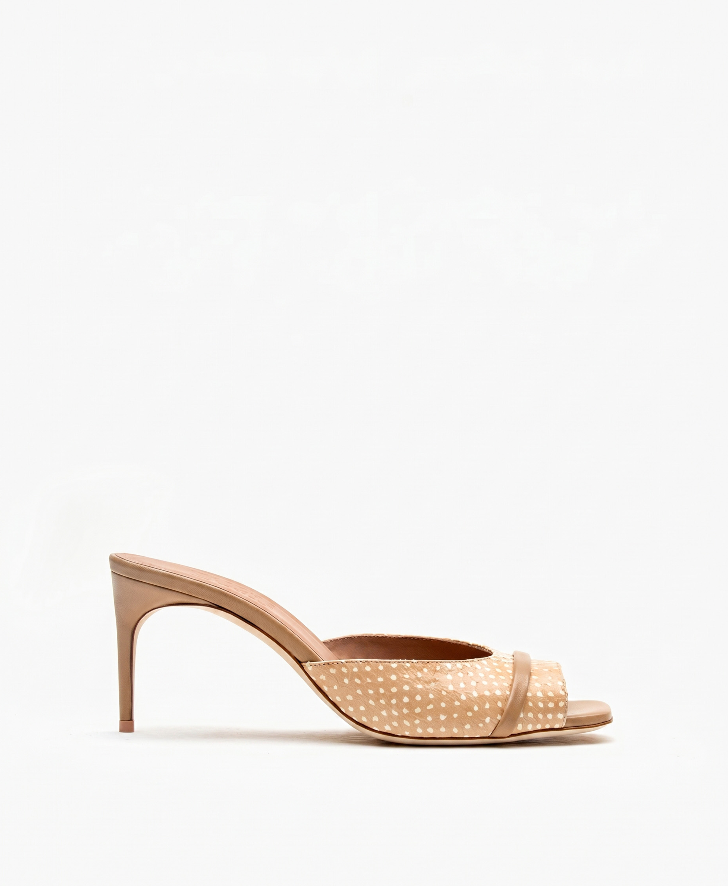 Lumi 70 Polka Dot Leather Sandals | Malone Souliers