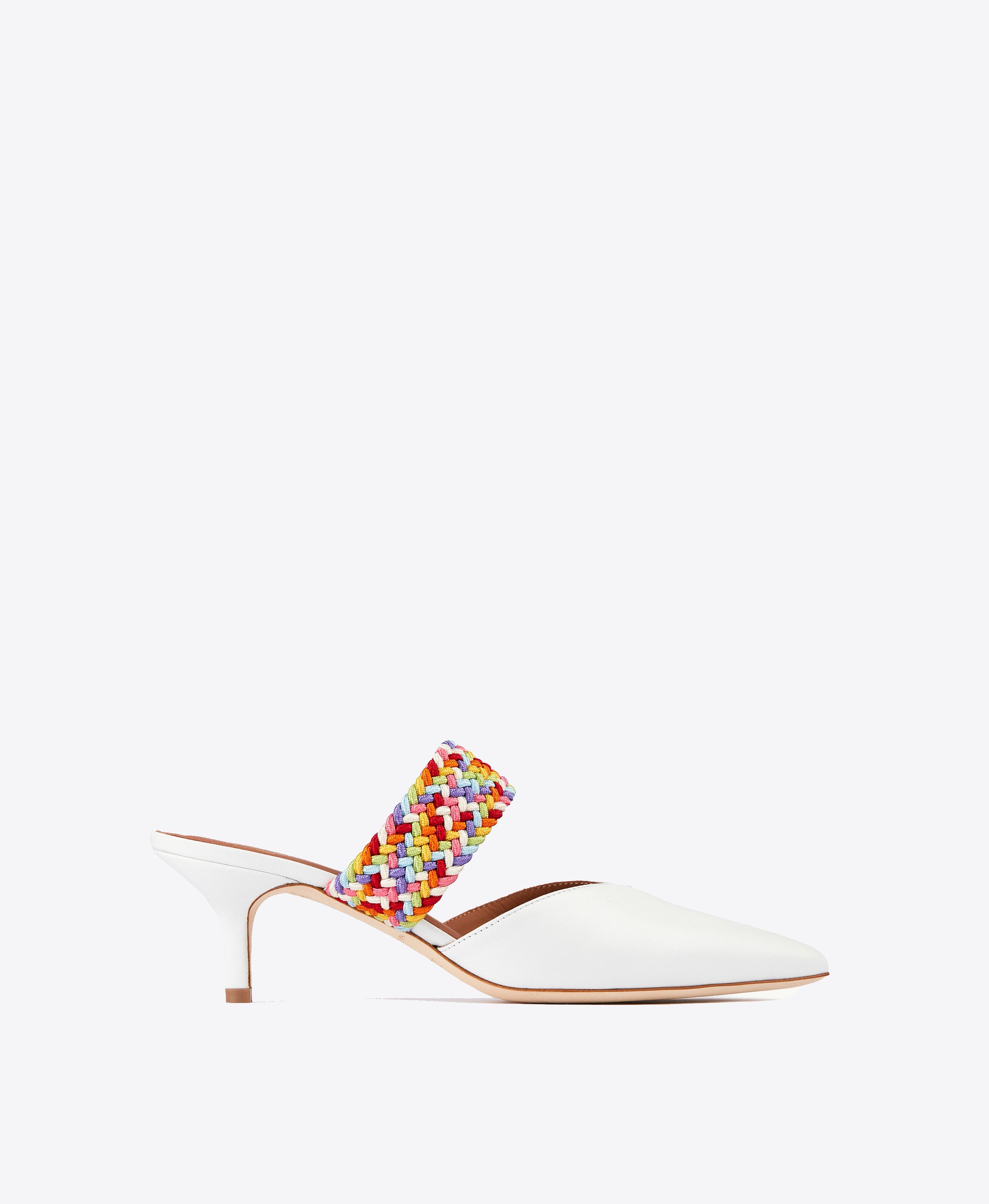 Maisie 45 Leather Kitten Heel