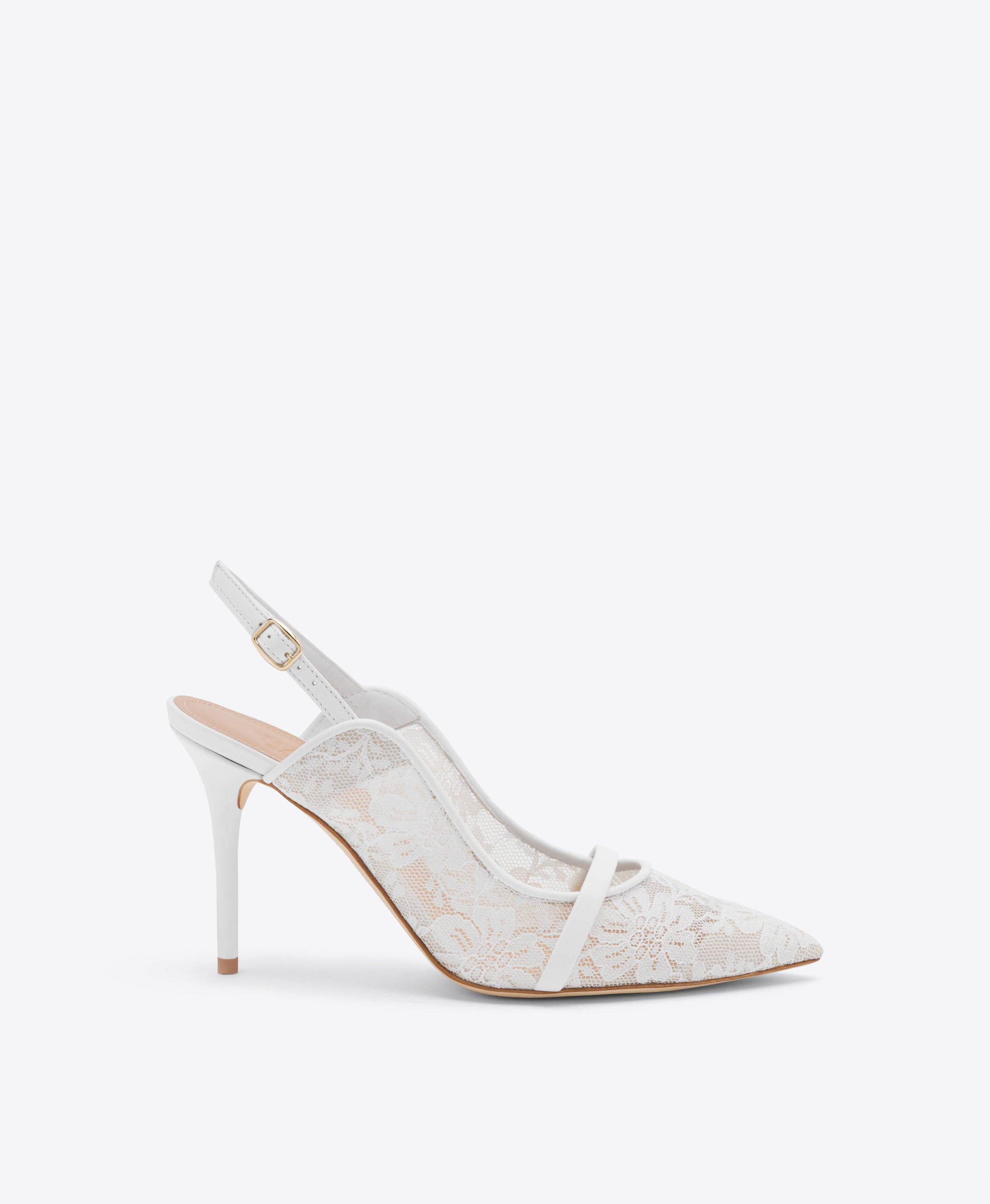 Marion 85 Lace Slingbacks