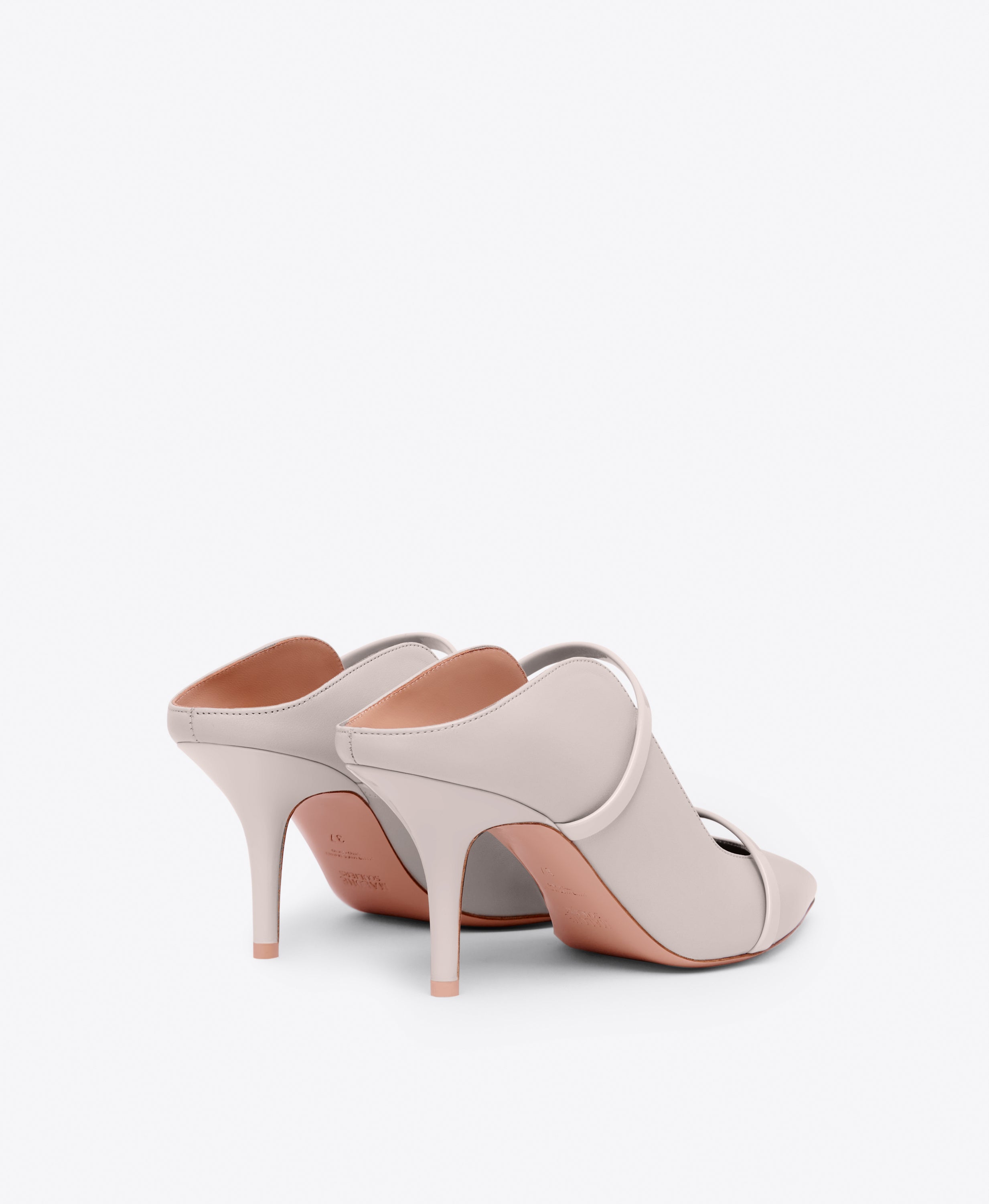 サンダル・ミュール Malone Souliers Maureen 70 Mules Maureen 70mm Black Leather Mules | Malone Souliers