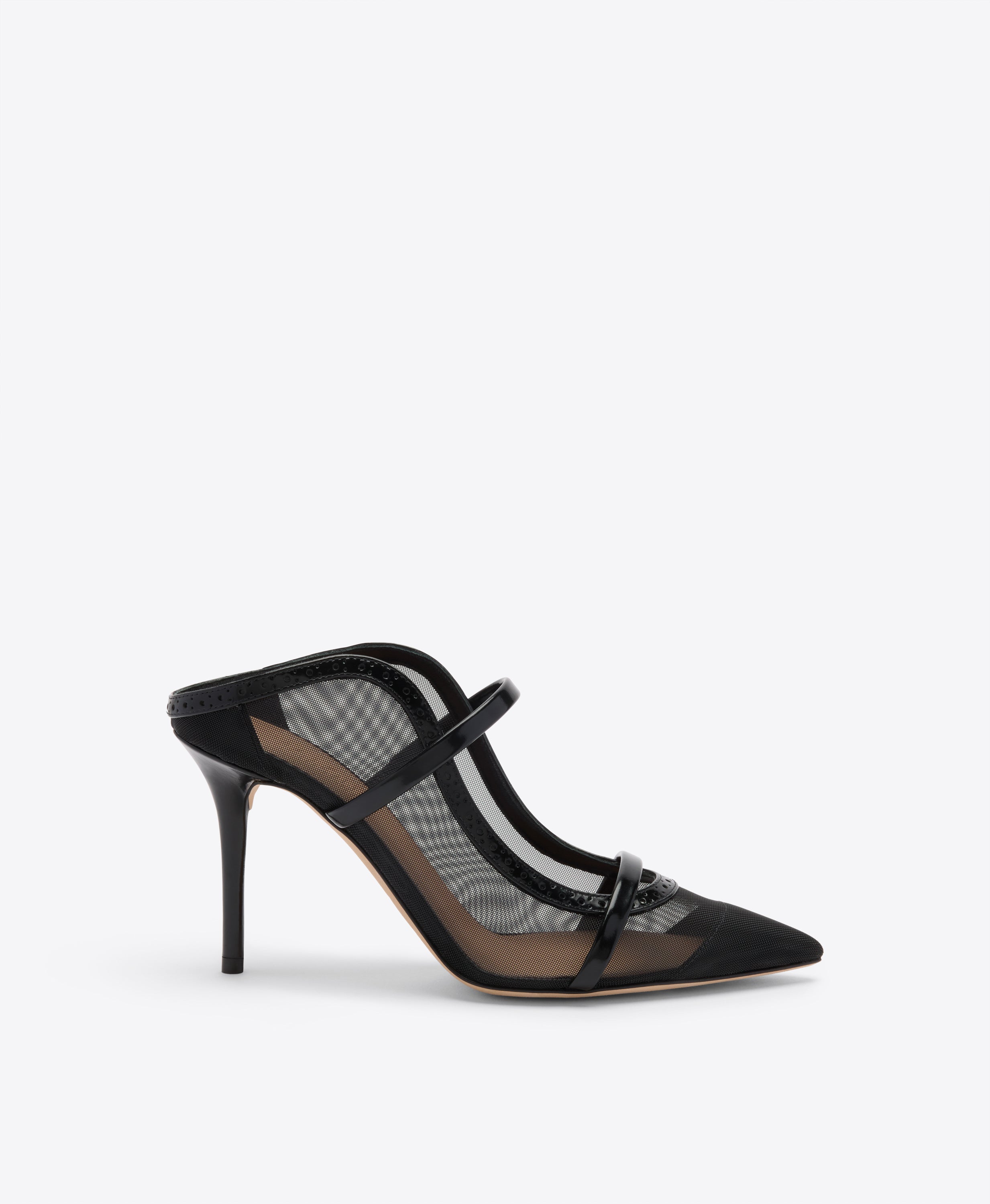 Maureen 85 Mesh Heeled Mules