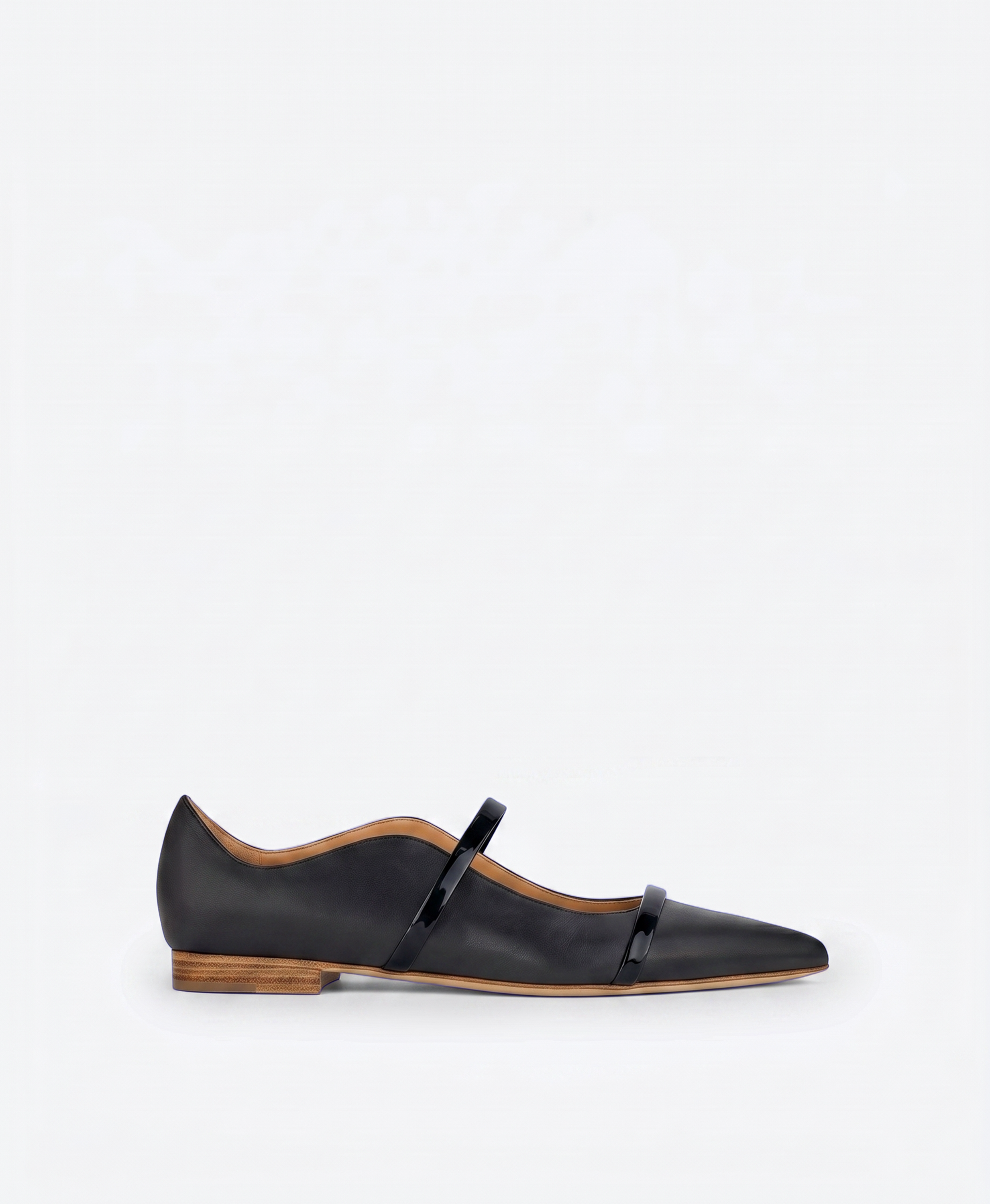 Maureen Leather Flat Pumps
