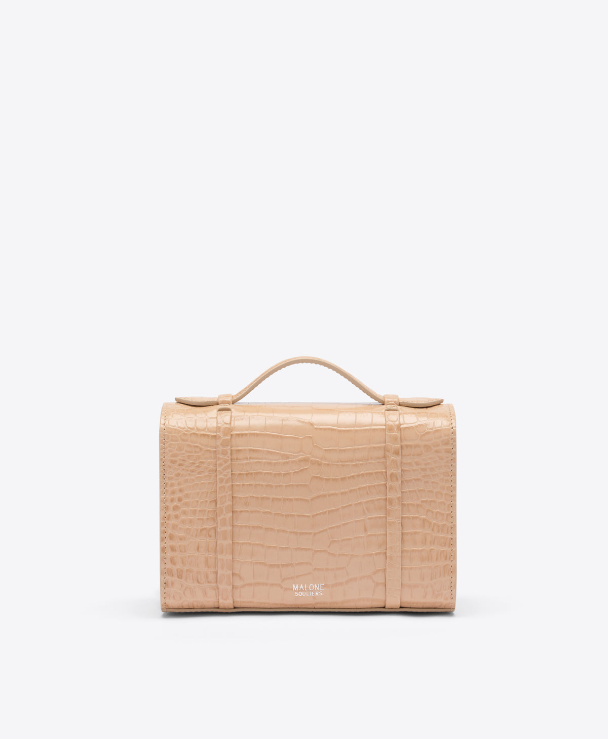 Buff May Exclusive May Buff Embossed Small Handbag | Malone Souliers