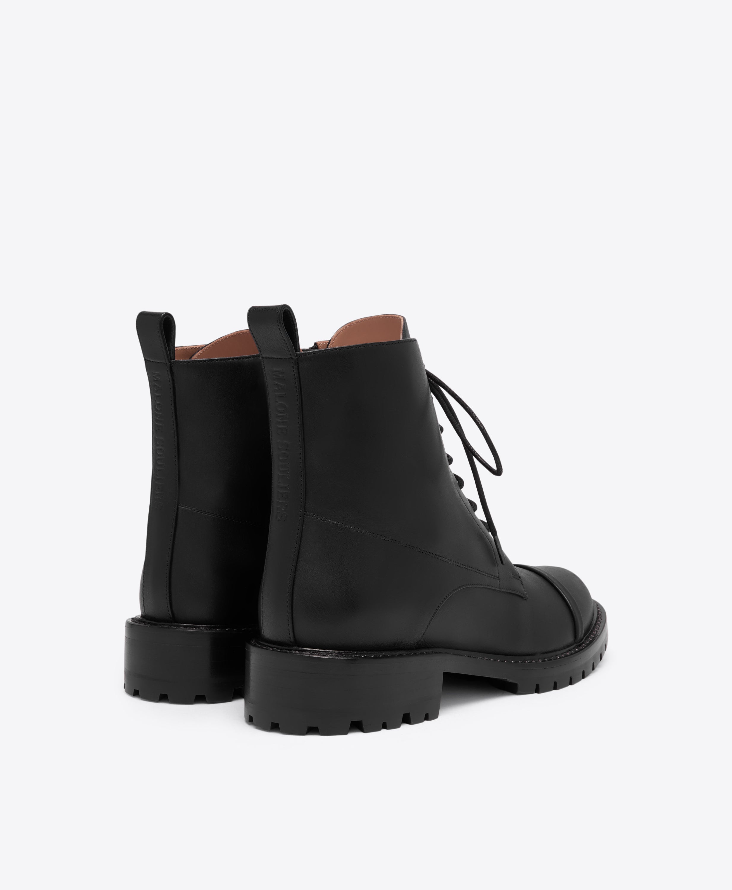 ショートブーツ・ブーティ MALONE SOULIERS BOOTS Bryce1_BlackNappa_1_3_1_6aaf66