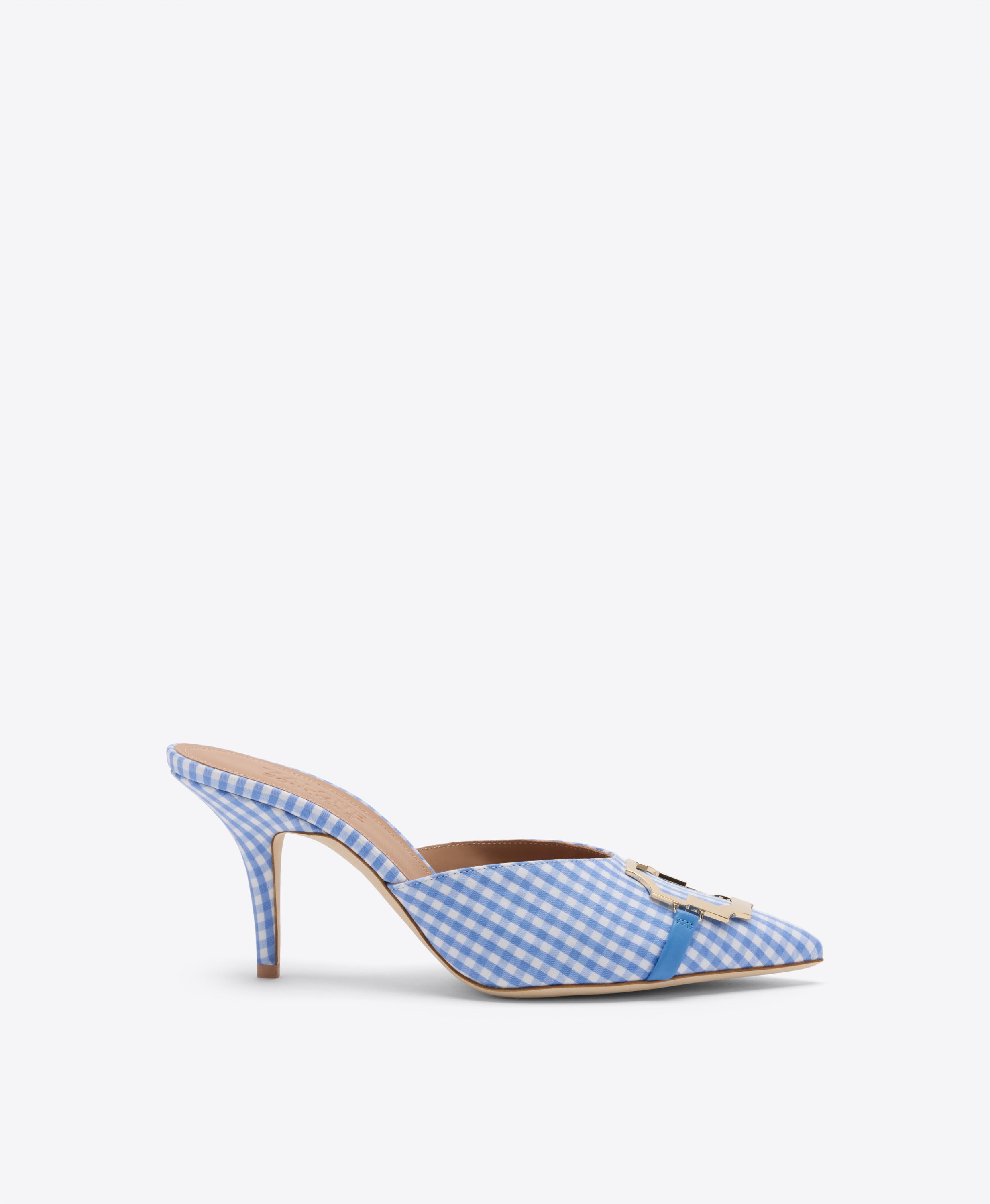 Missy 70 Gingham Mules
