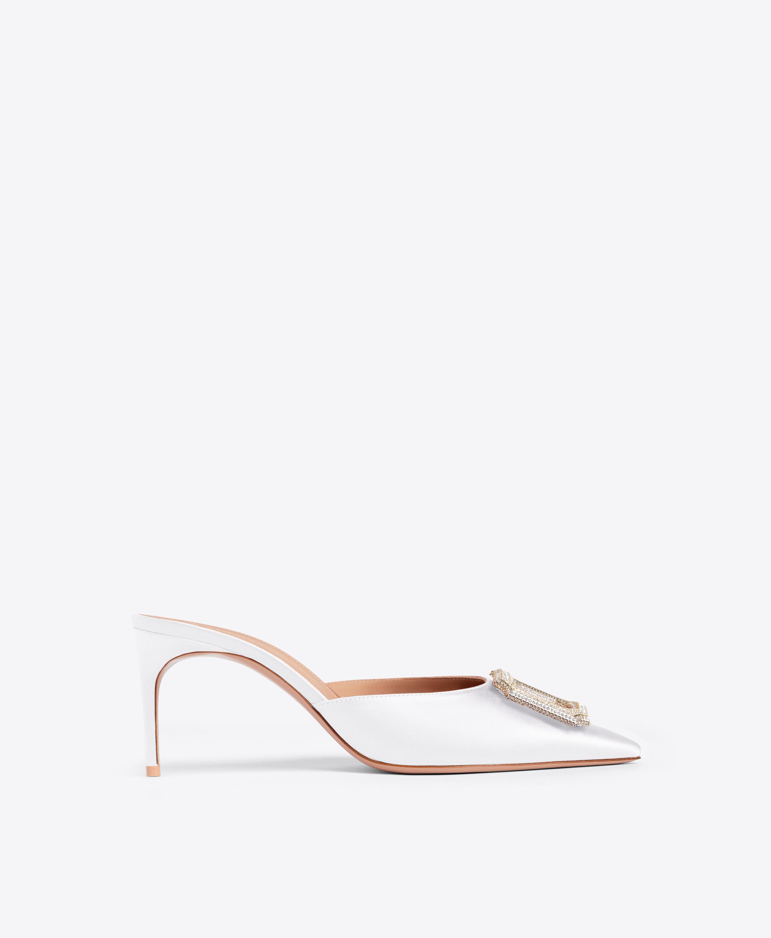 Mona 70 Satin Mules