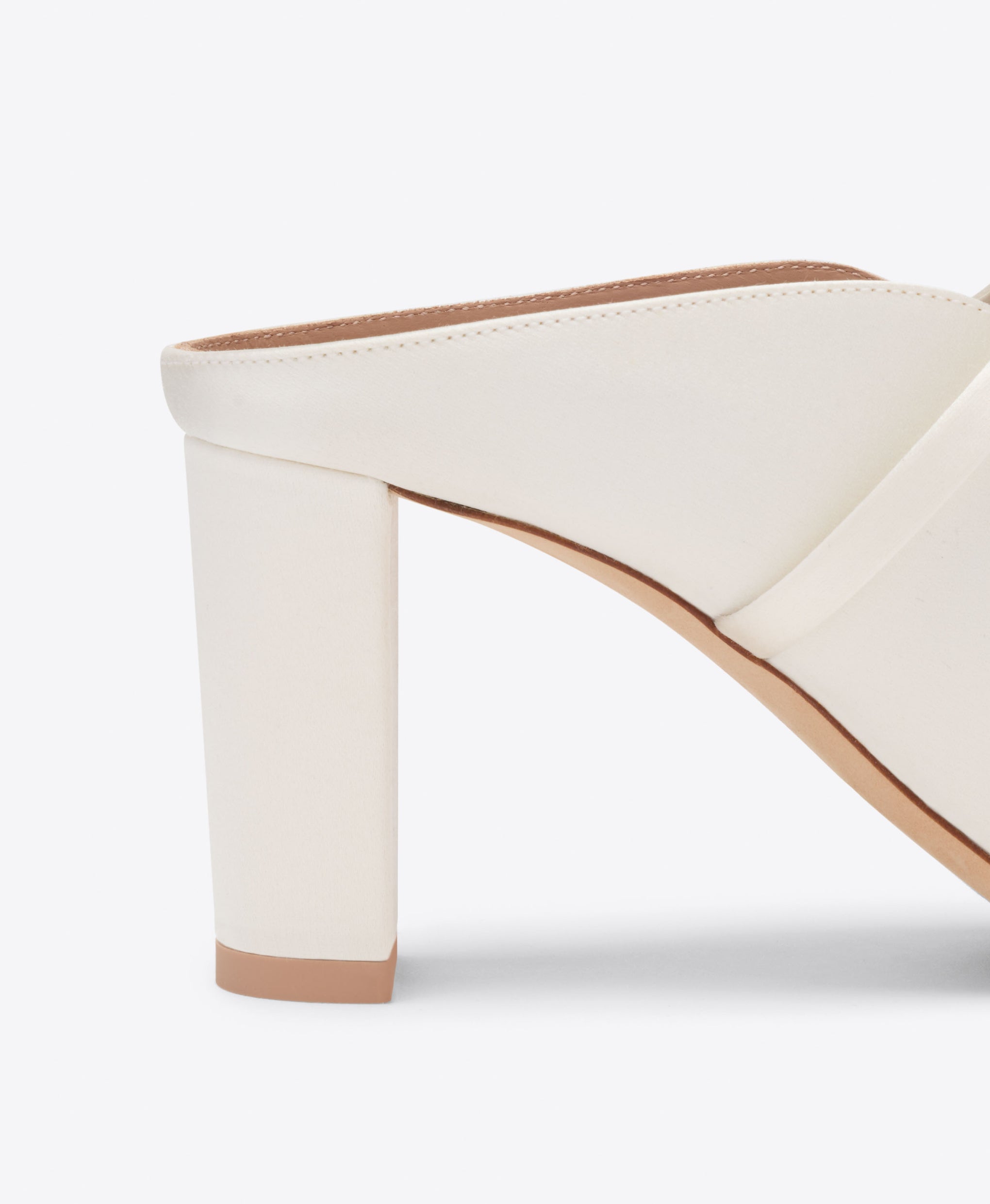 Malone Souliers Bridal Norah 70 White Satin Sandals