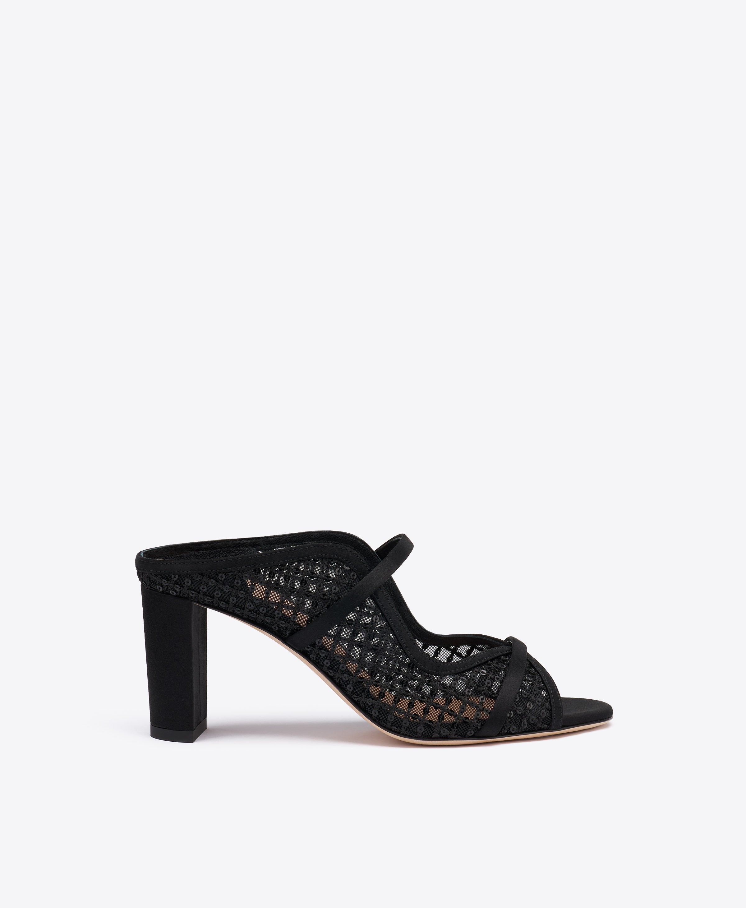 Norah 70 Sequin Mesh Sandals