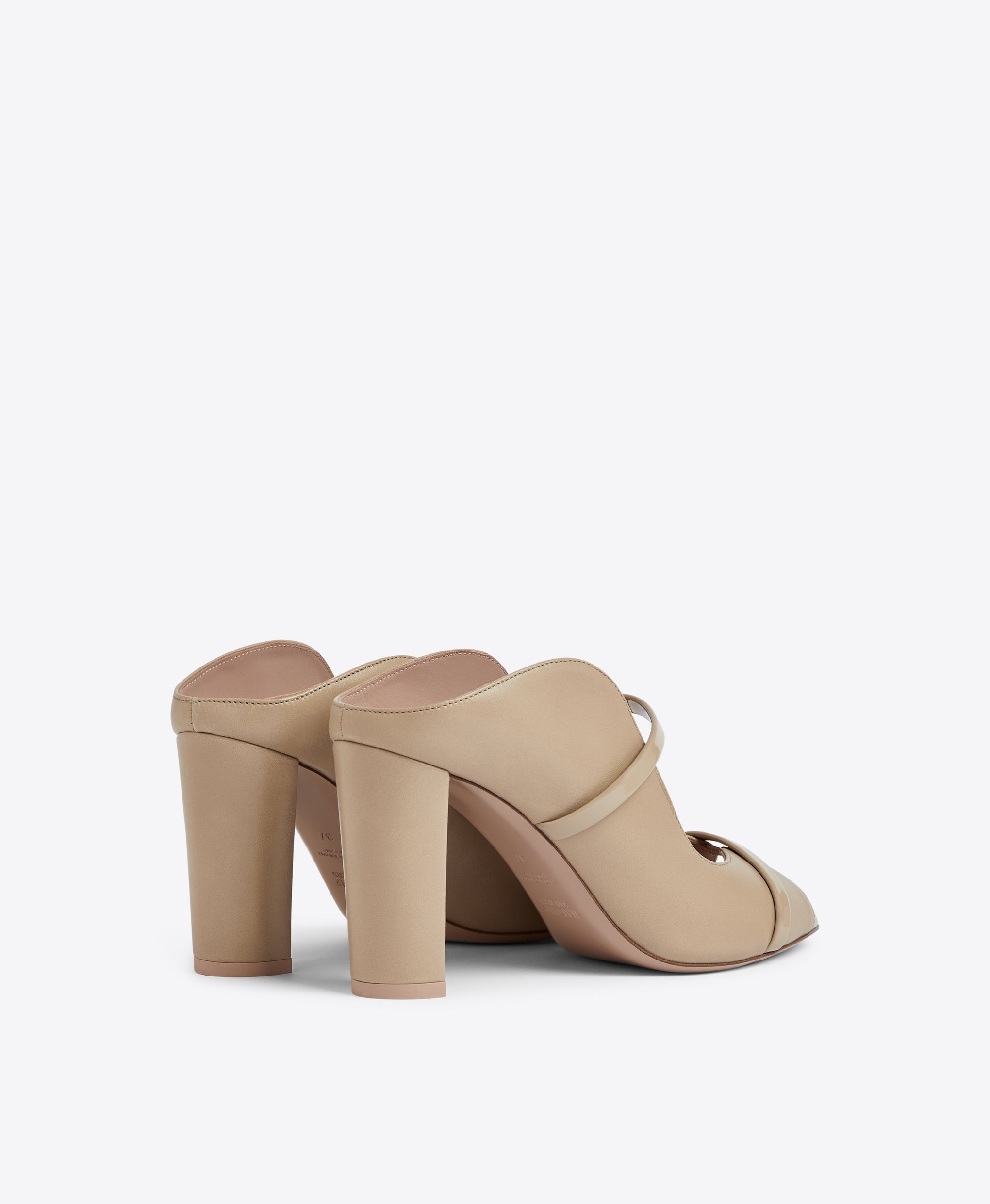 Malone Souliers Norah 85 Camel Leather Heeled Sandals