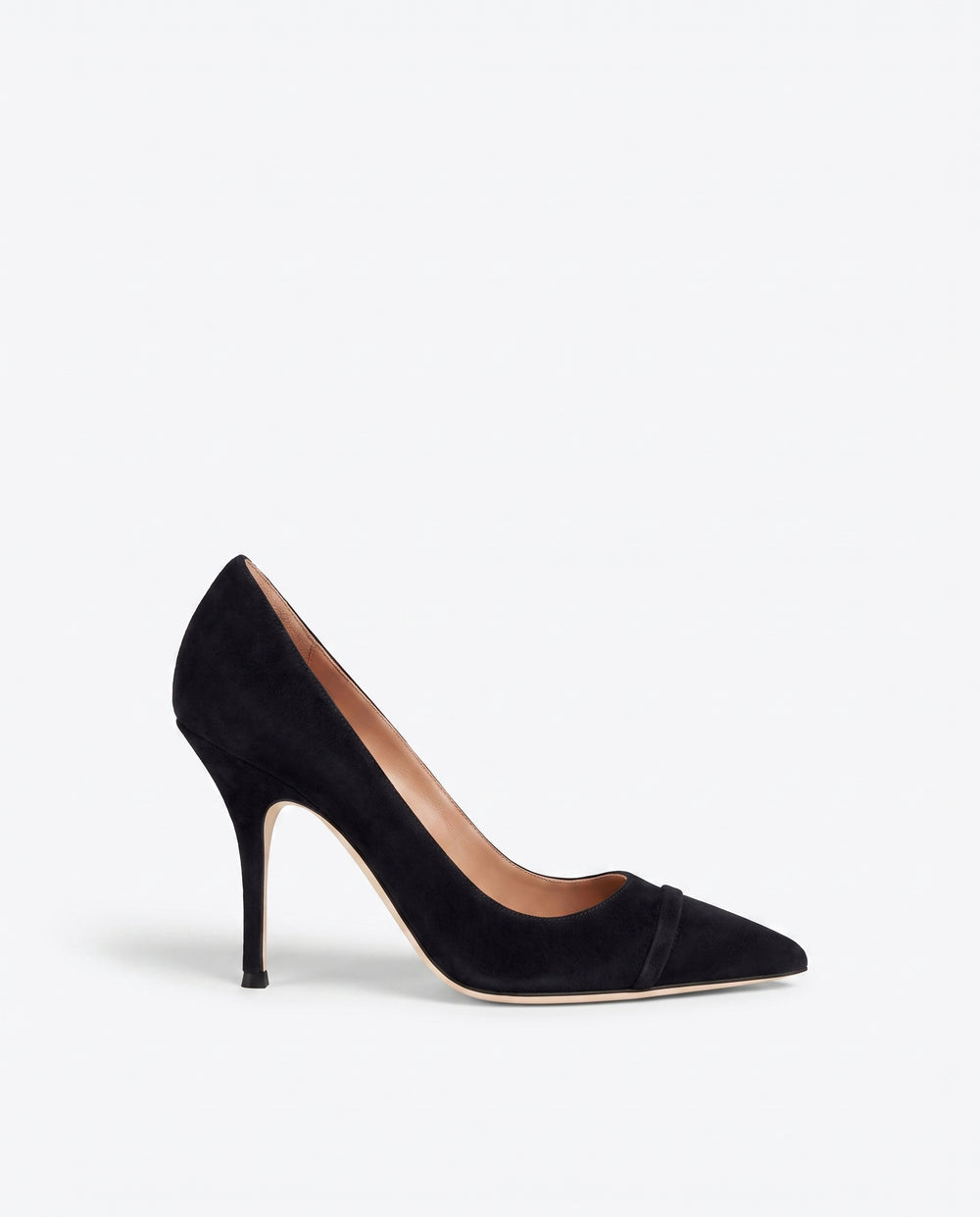 Nova 90 Black Suede Pumps