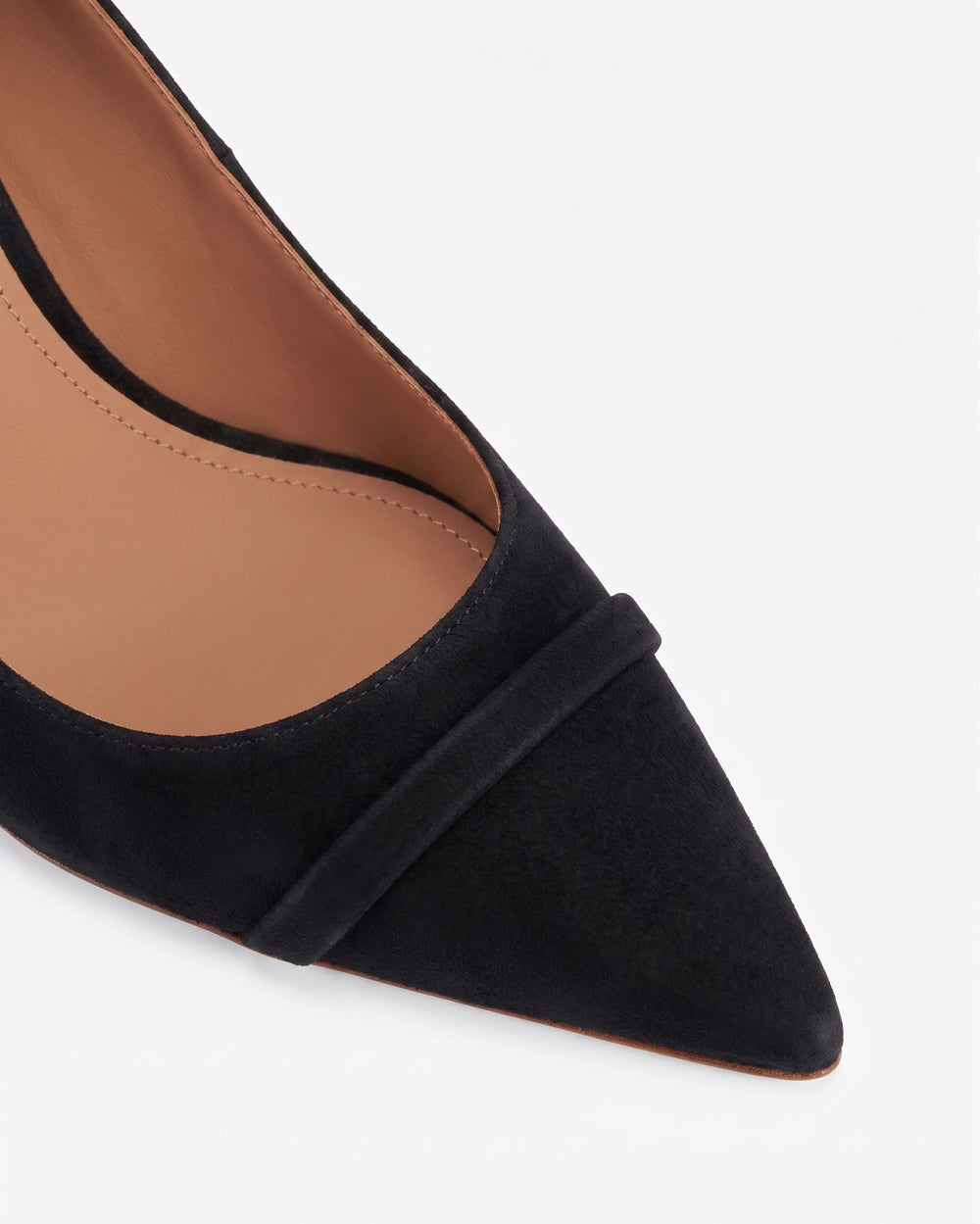 Nova 90 Black Suede Pumps