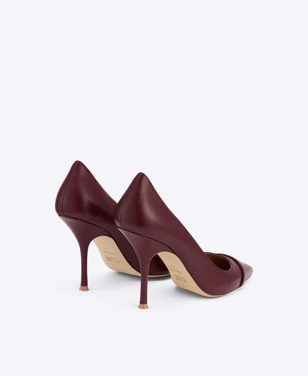 Nova 90 Red Leather Pumps