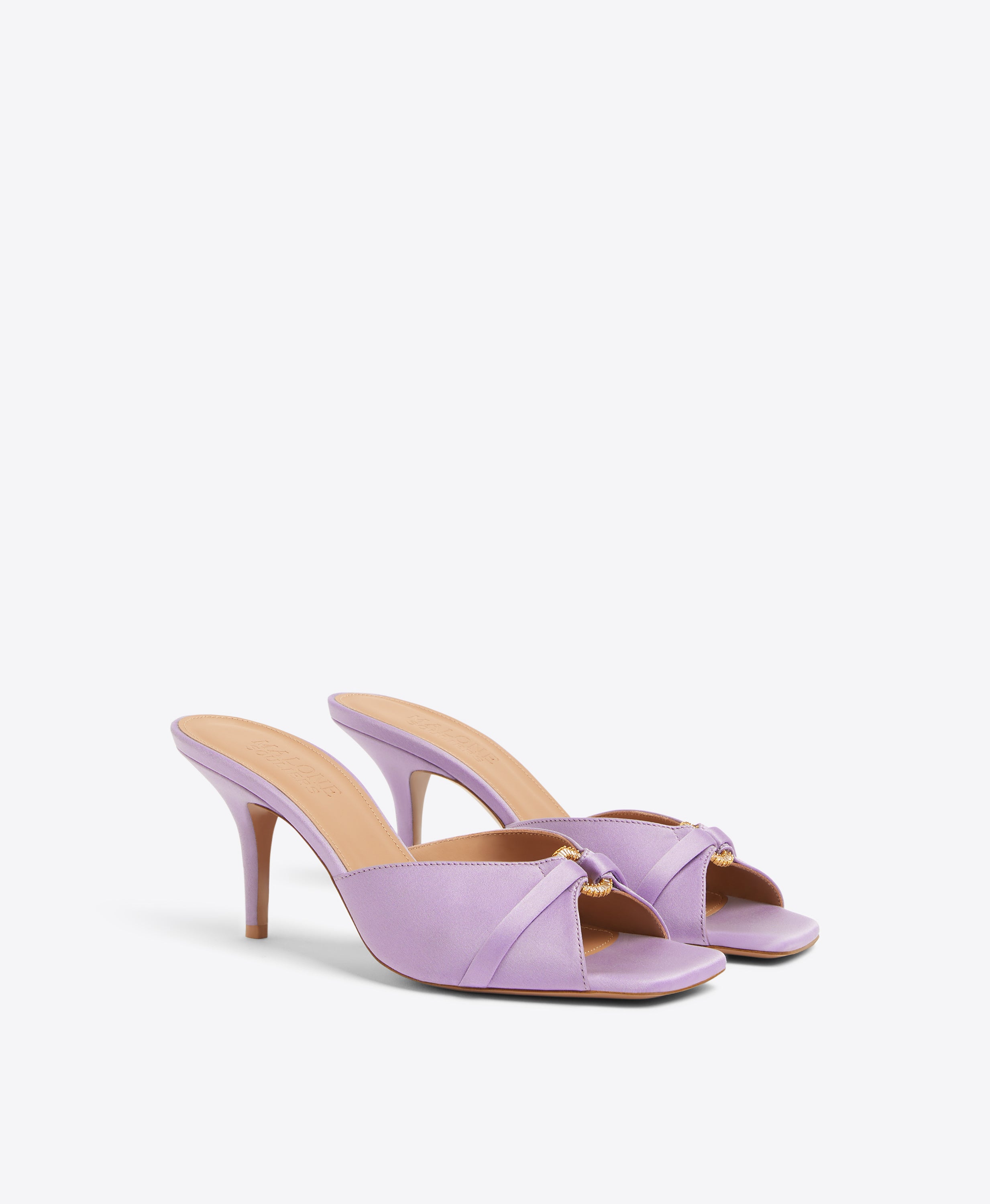 RAID Sabina Block Heeled Sandal in Lilac