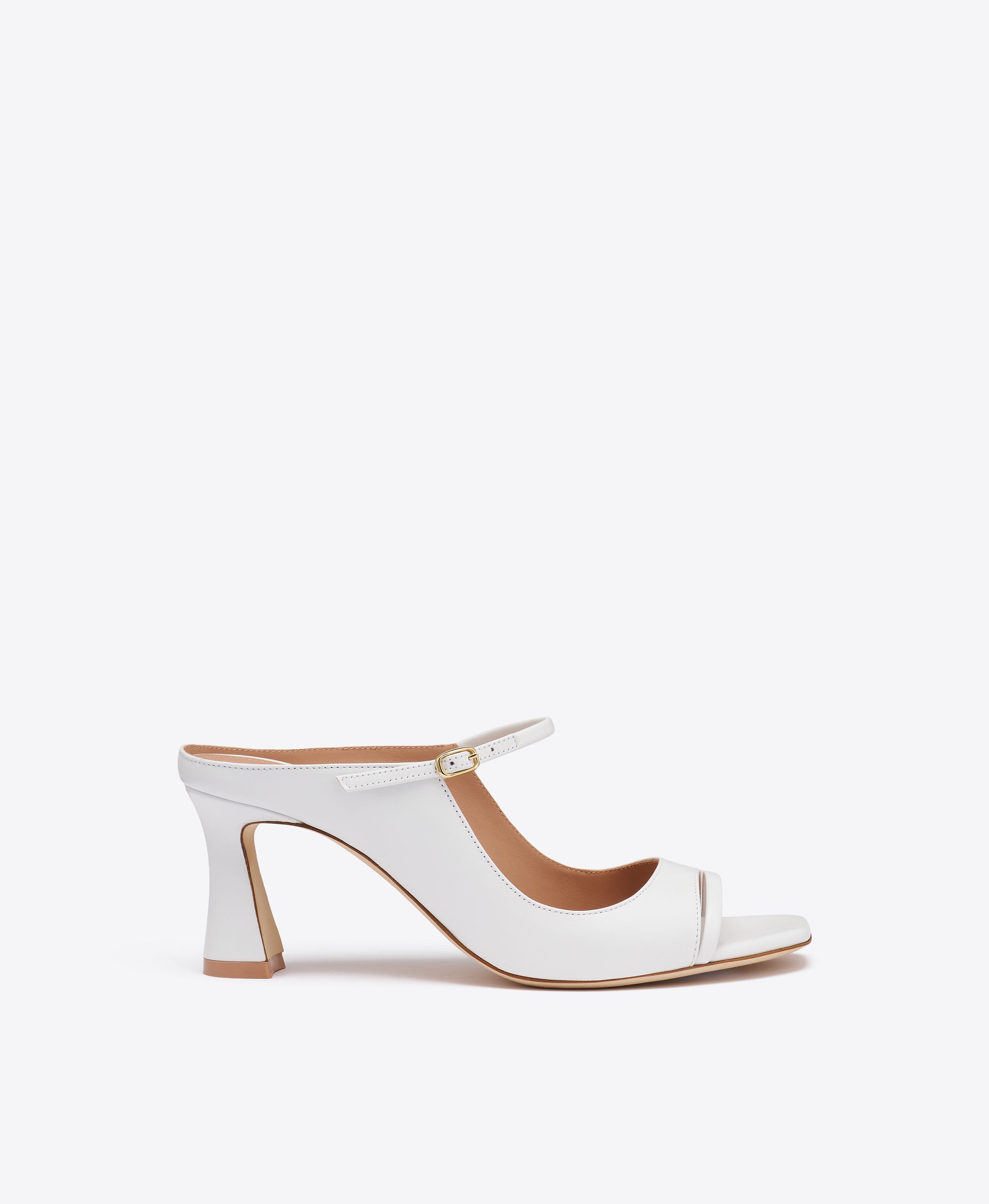 Rania 70 Leather Block Heel Sandals