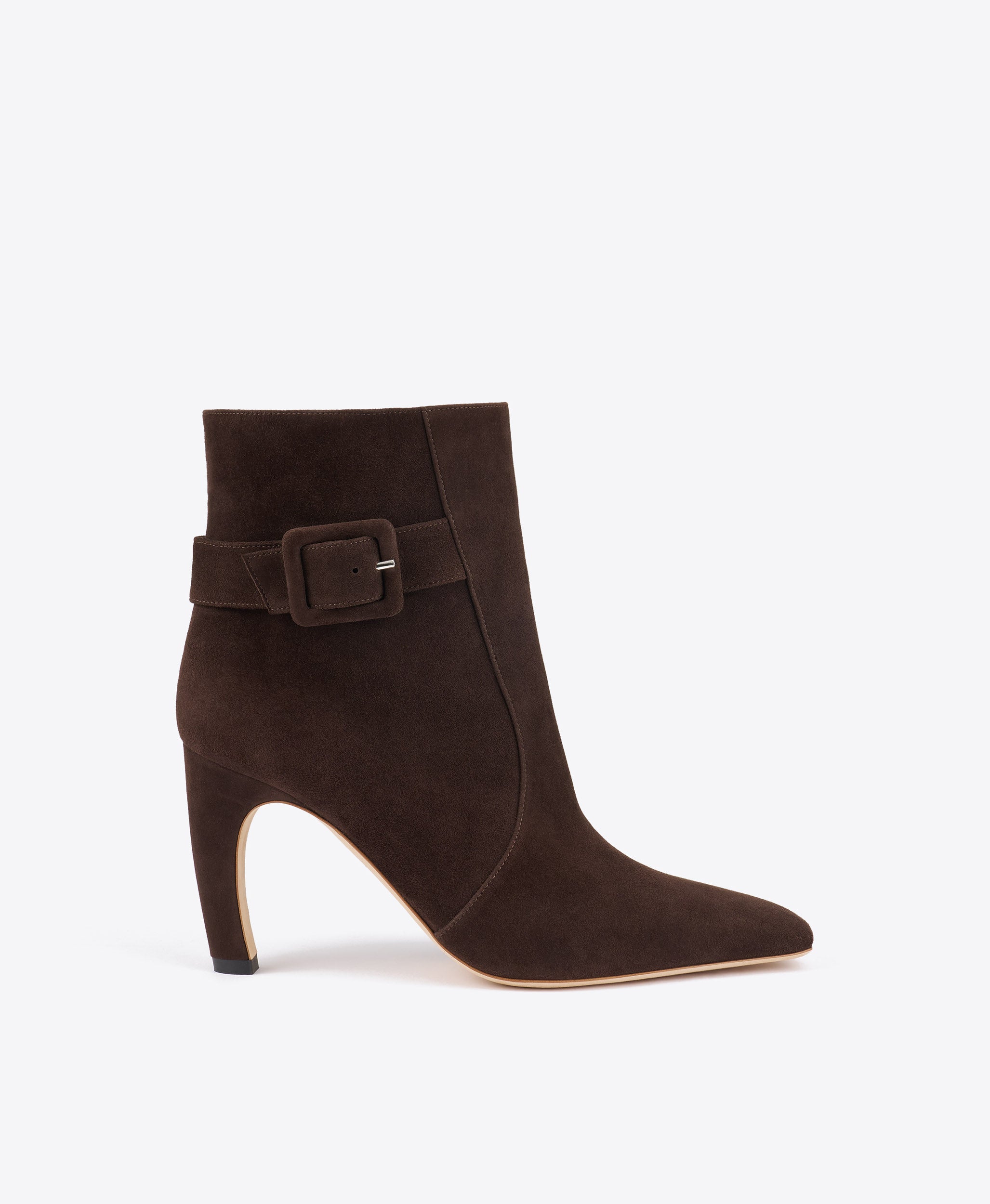 Rowan 90 Dark Suede Ankle Boots