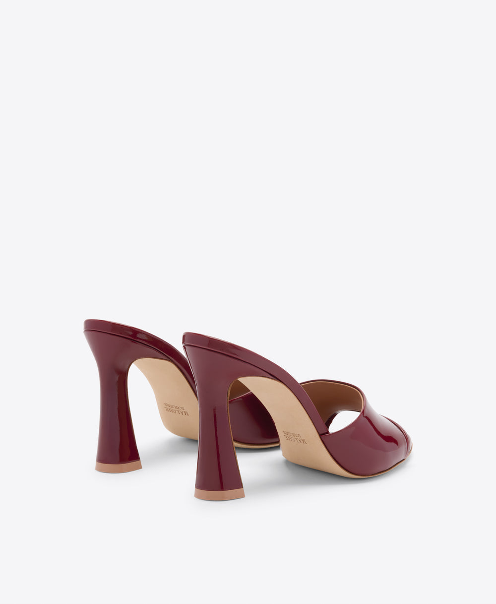 Roxanne 90 Red Patent Heeled Sandals Malone Souliers