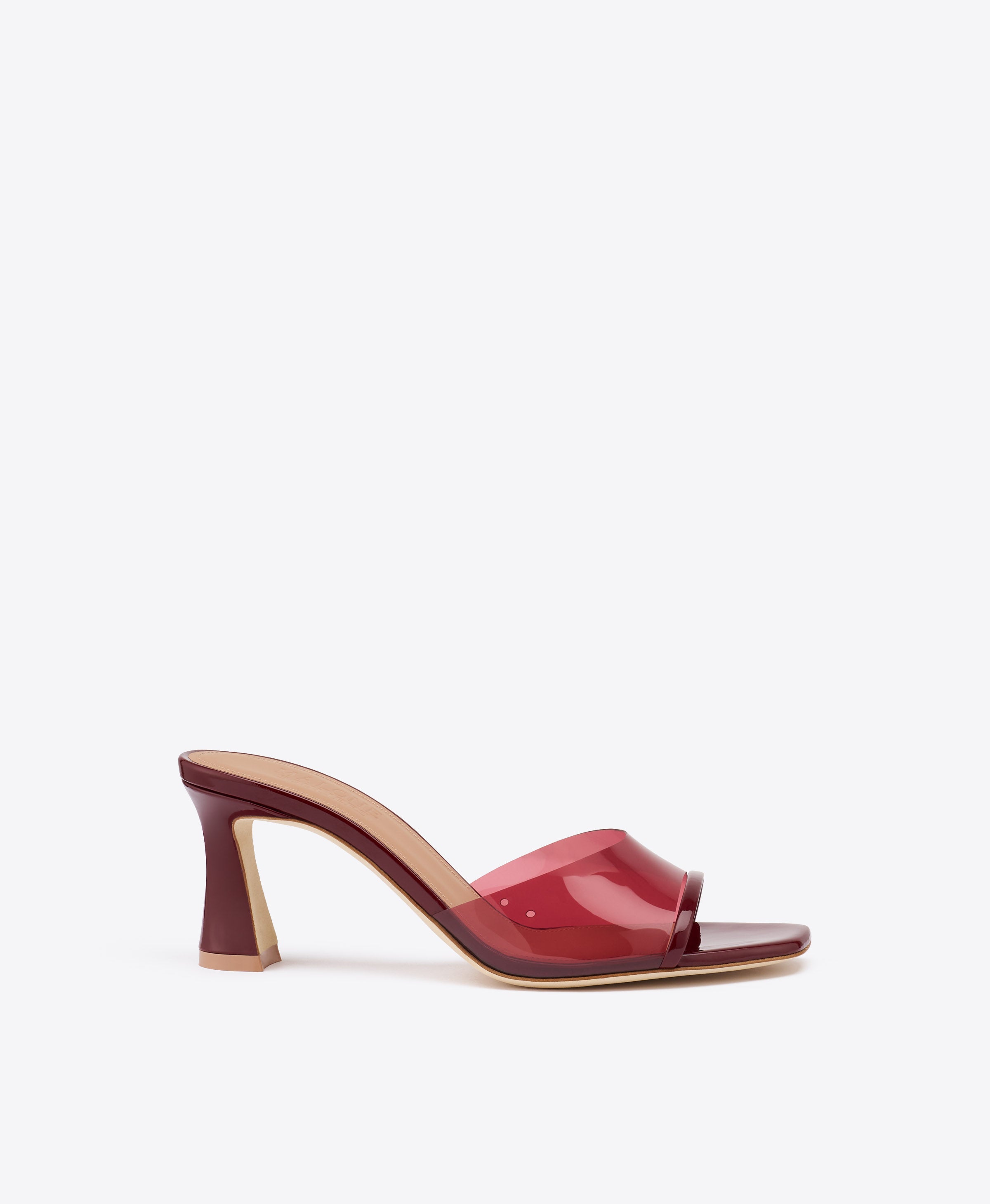 Roxanne 70 Brown Patent Leather Sandals|Malone Souliers