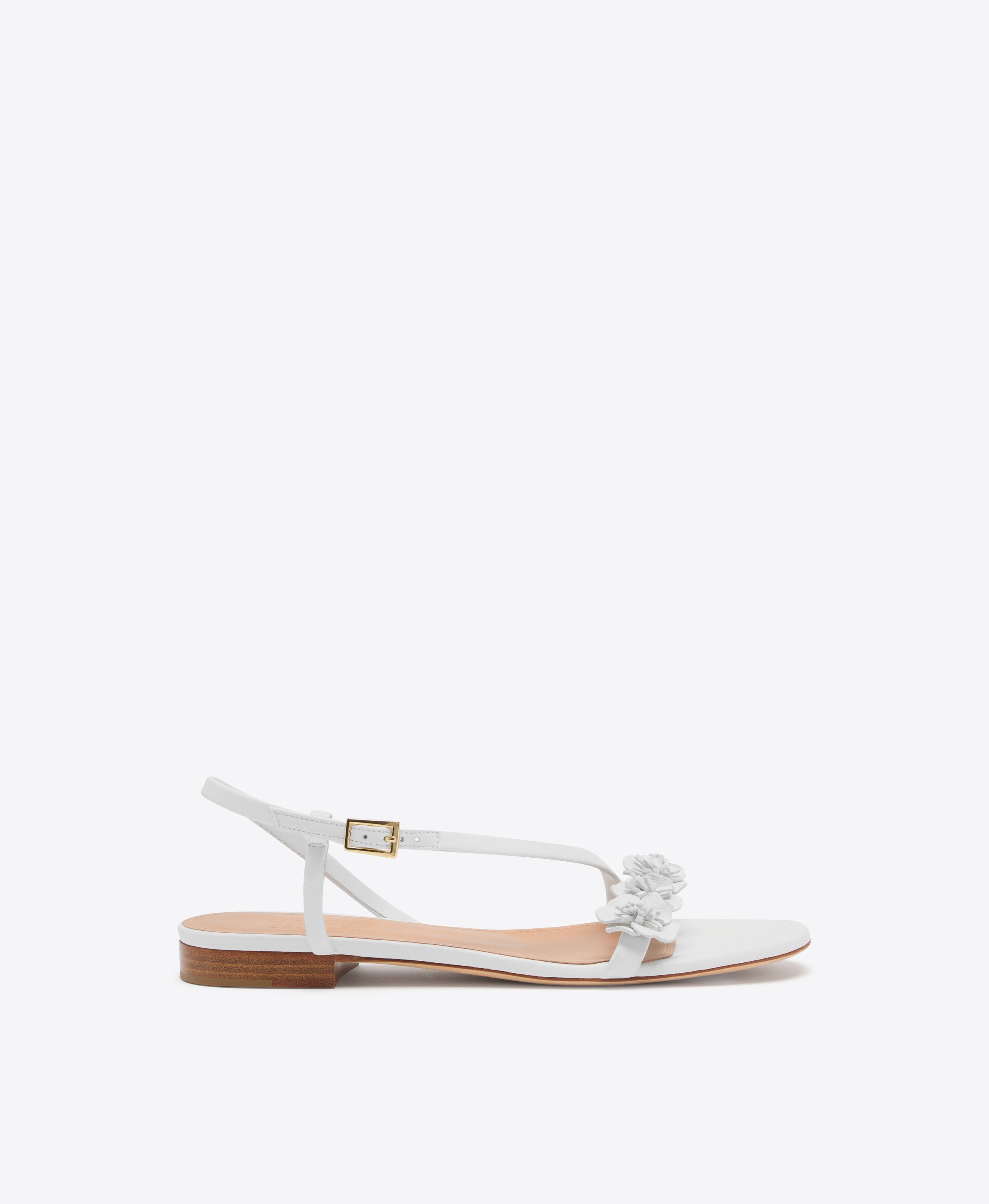 Serra Leather Flat Sandals