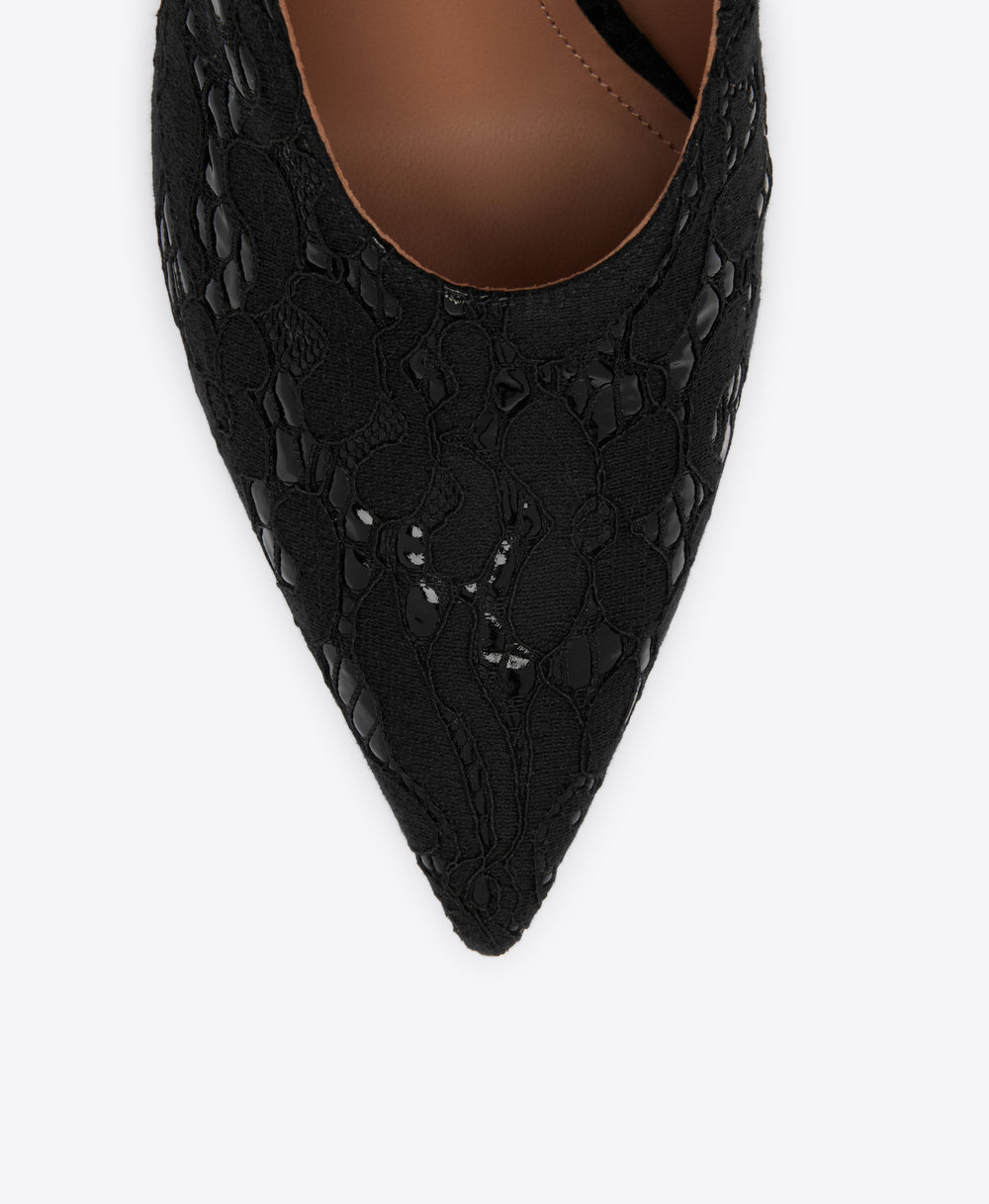 Tippi 90 Black Gloss Pumps Malone Souliers