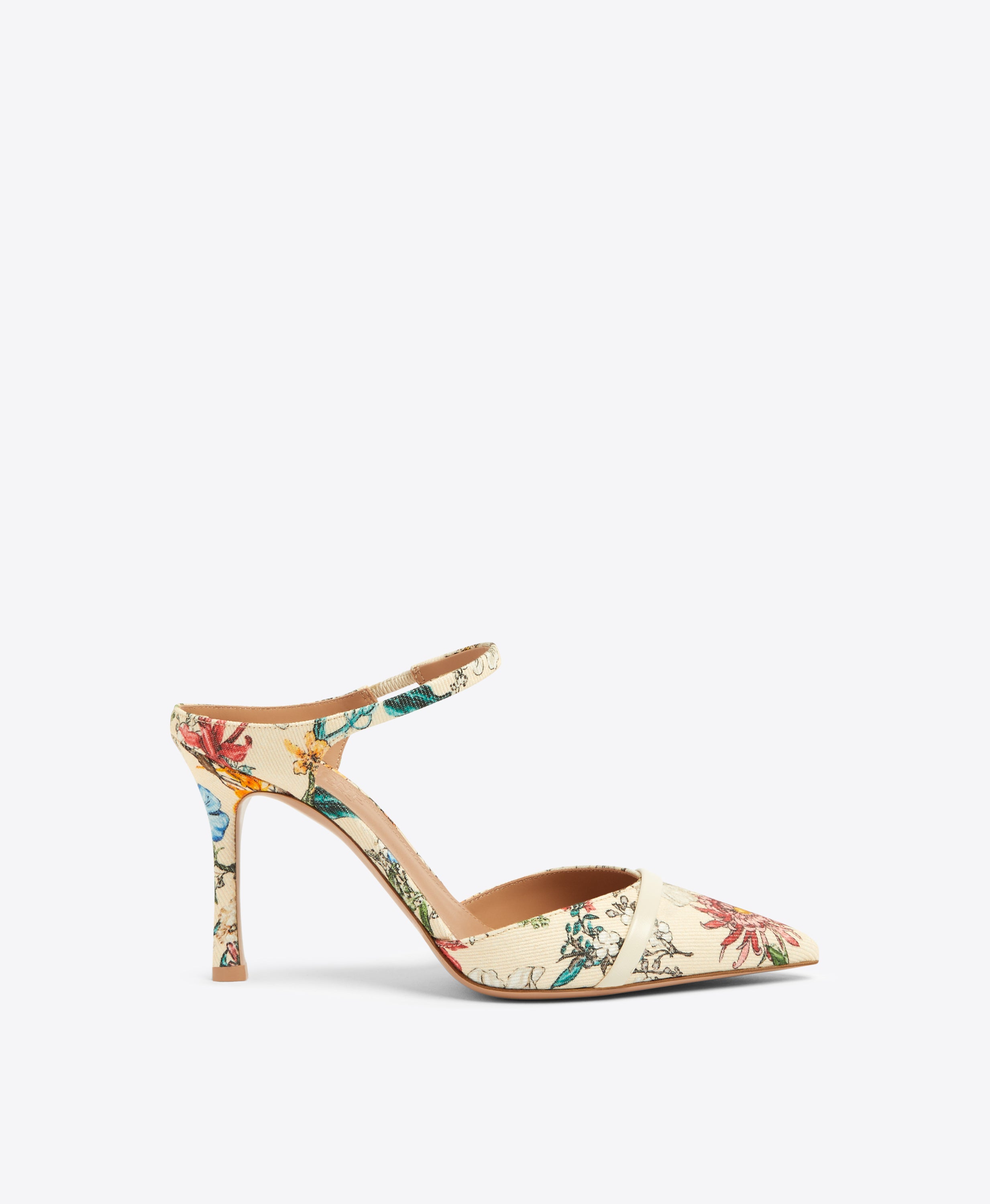 Funki Buys | Shoes | Women's Glossy Floral Print Stilettos