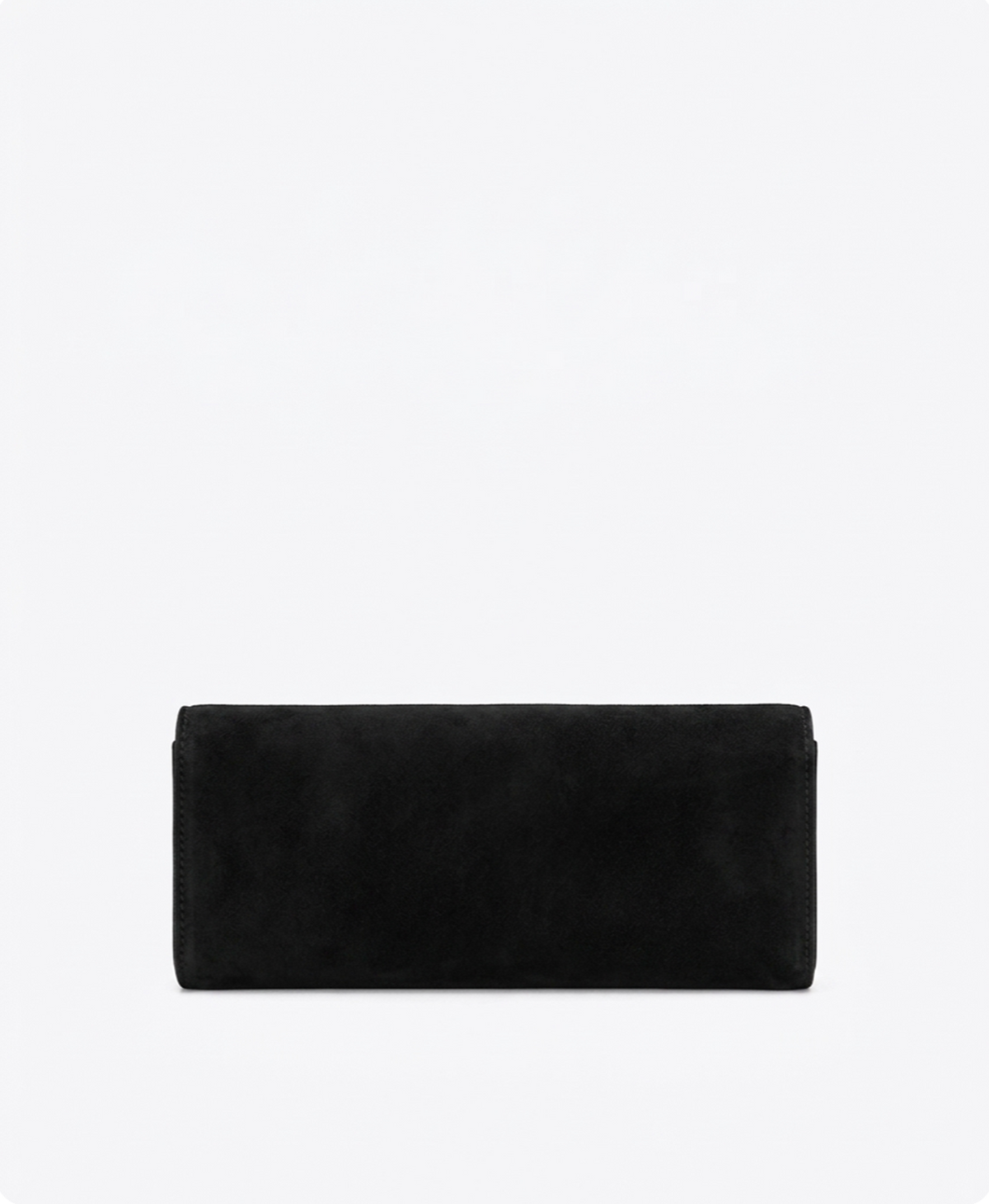Vivien Black Suede Wallet on Chain Malone Souliers