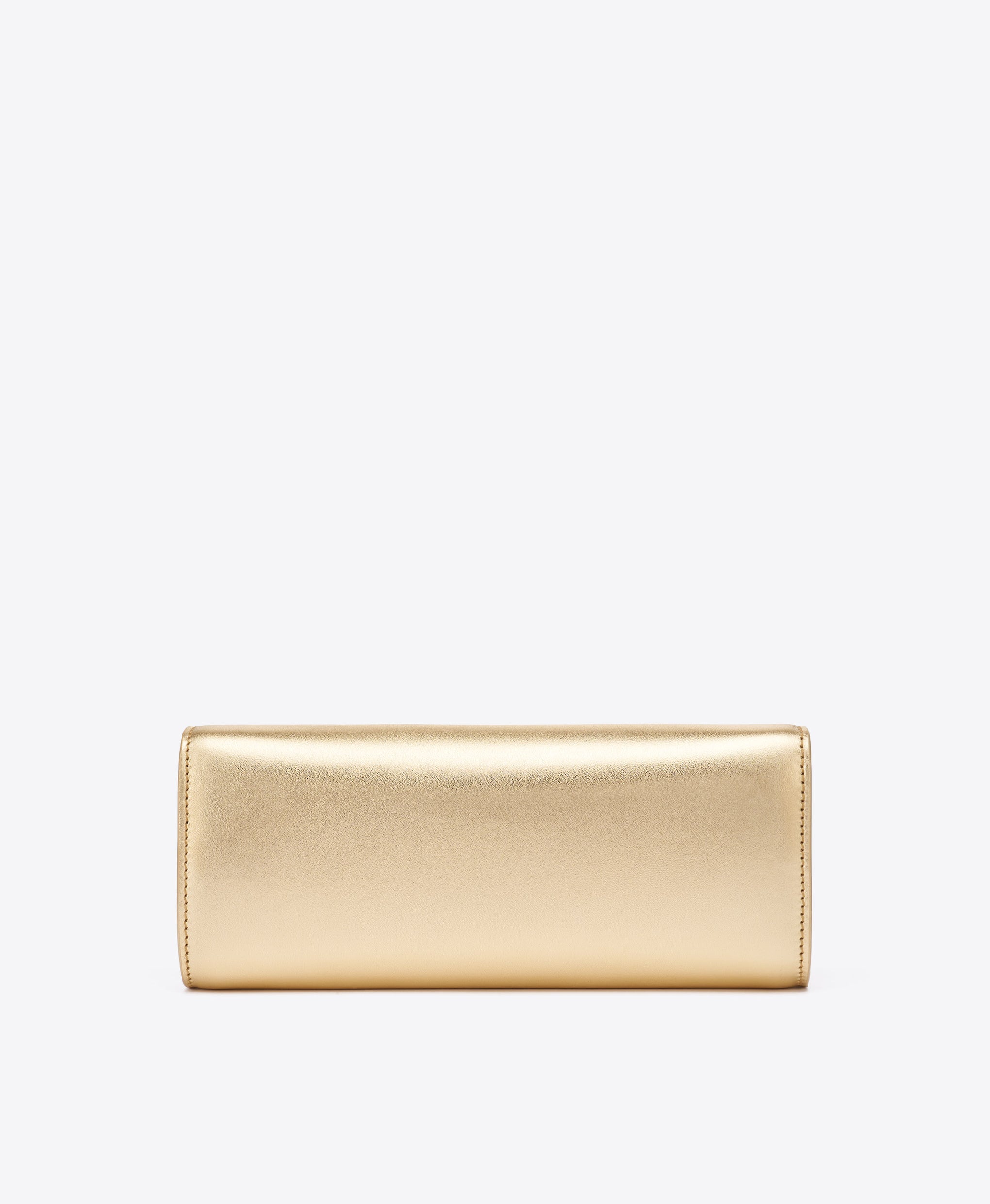 Vivien Gold Leather Wallet on Chain Malone Souliers