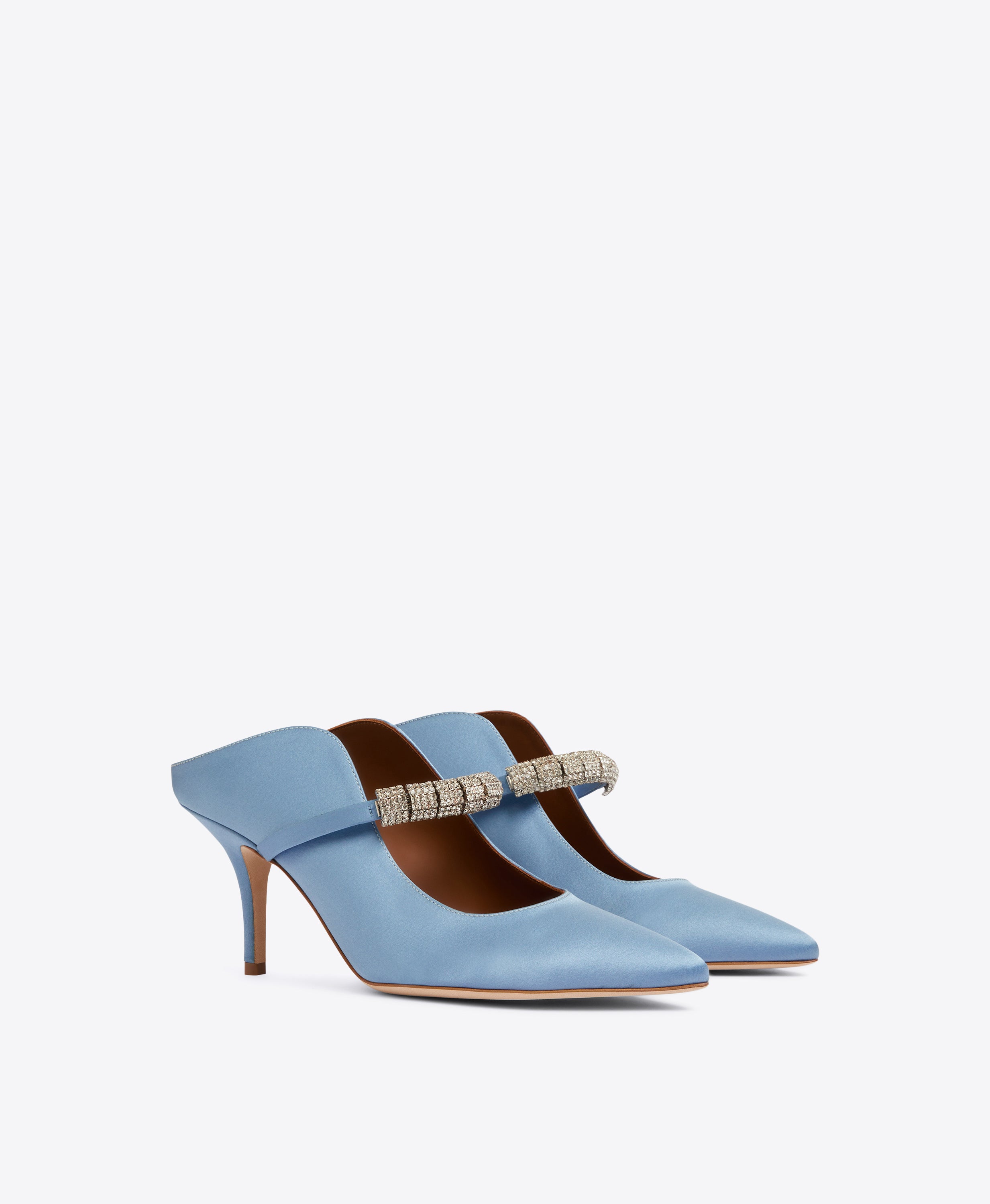 Baby blue clearance mule heels