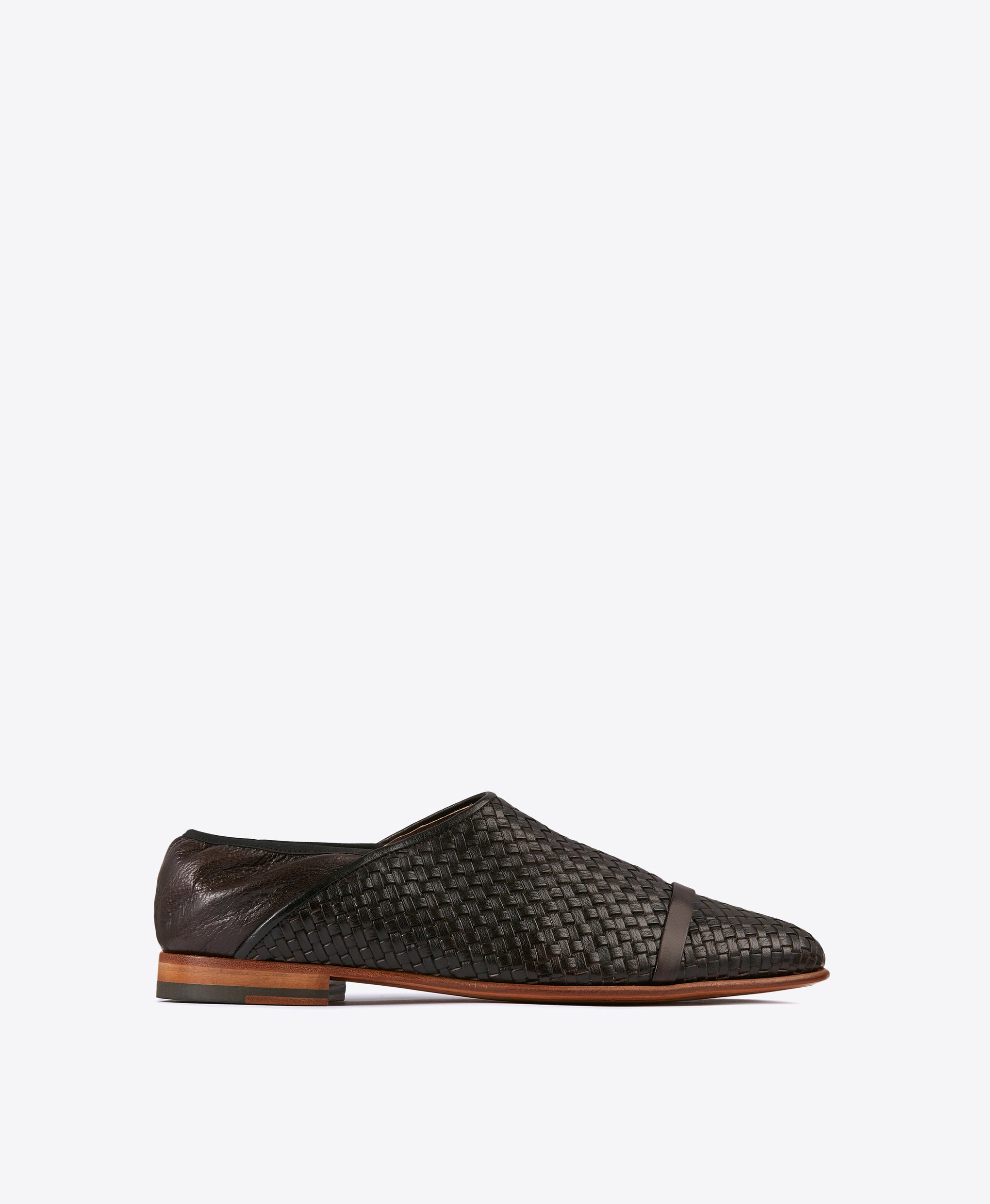 Men's Malone Souliers Dark Brown Leather Slip-On Loafers