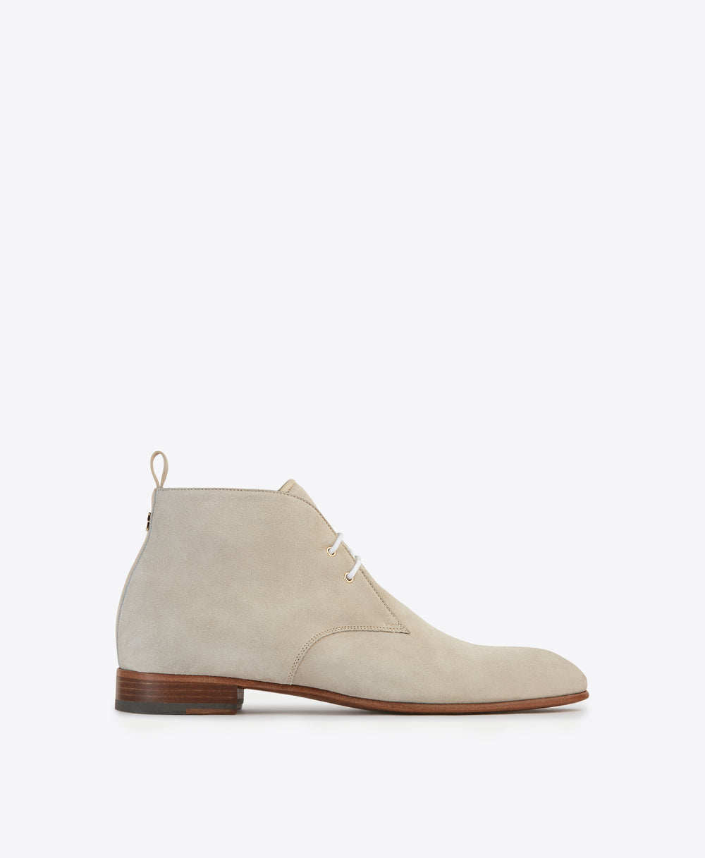 Men's Sand Suede Desert Boots Malone Souliers