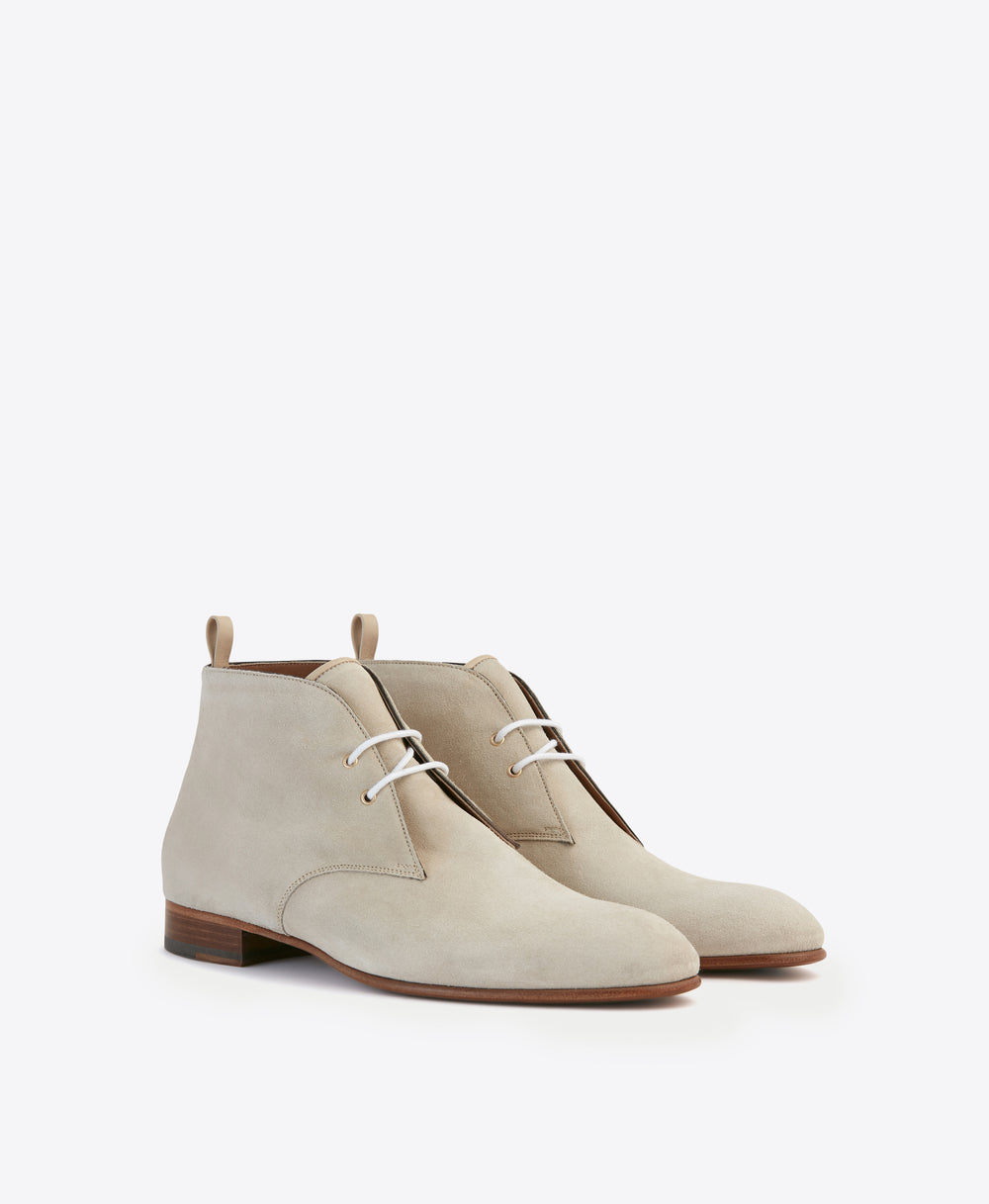 Men's Sand Suede Desert Boots Malone Souliers
