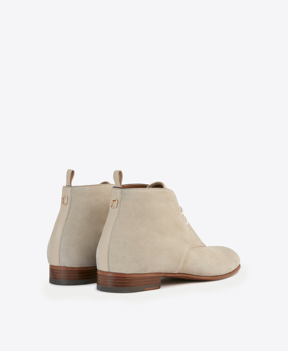 Men's Sand Suede Desert Boots Malone Souliers