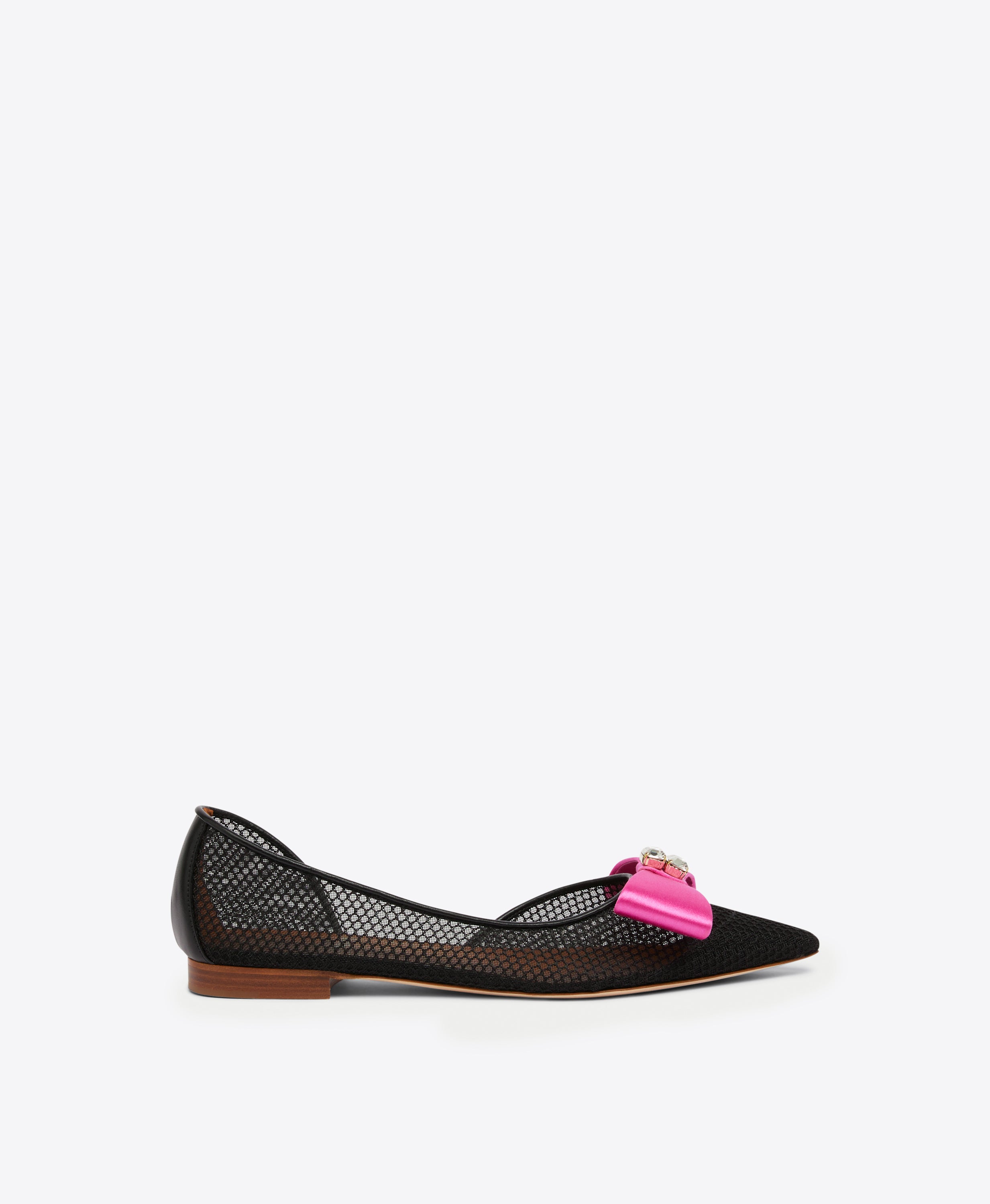 Emily DOrsay Satin Pointed Flats