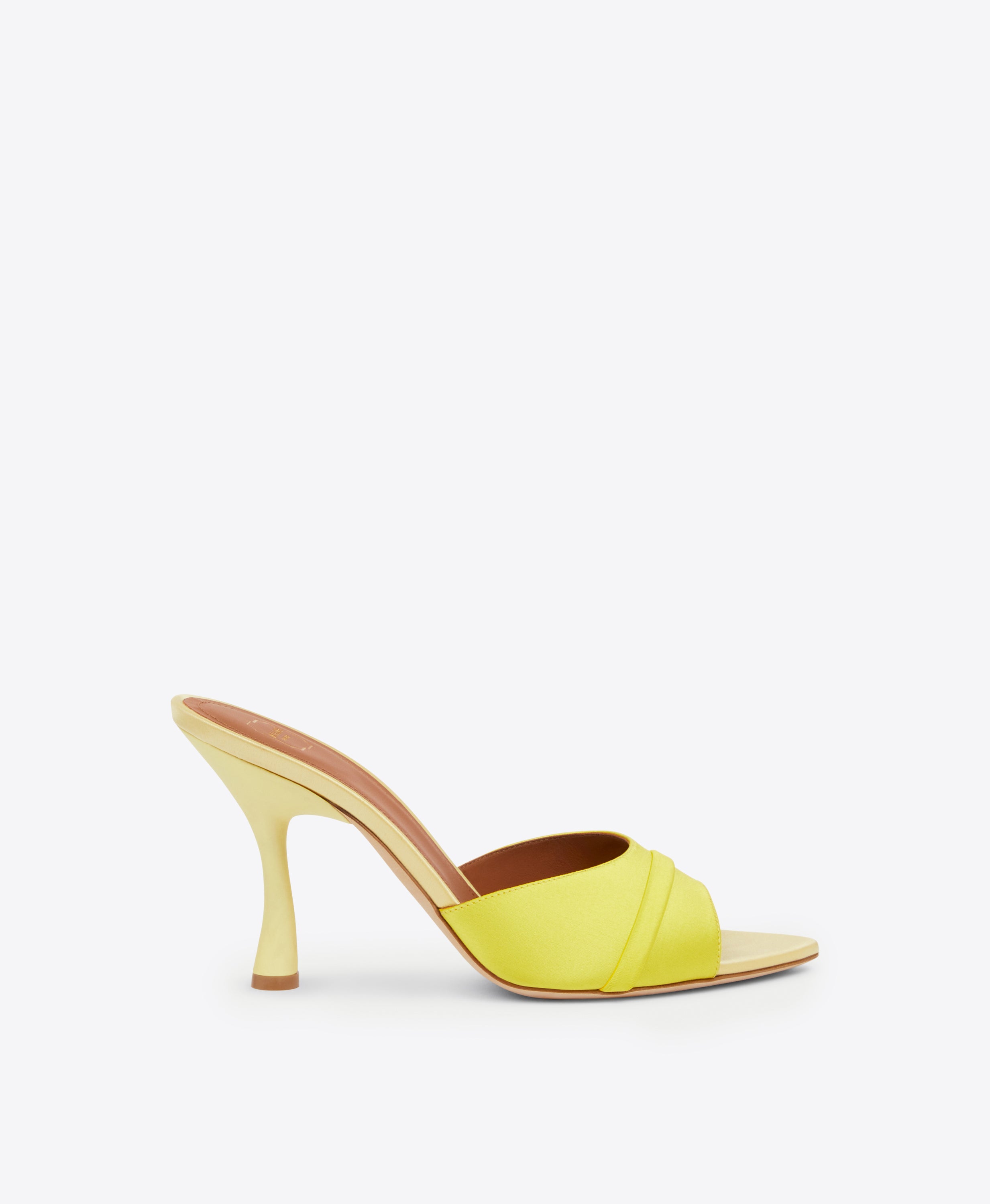 Julia 90 Satin Heeled Mules